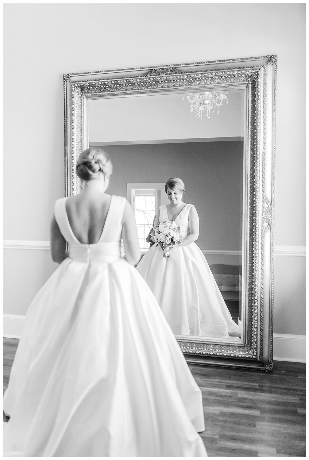 Bridal Portraits at the Separk Mansion in Charlotte NC