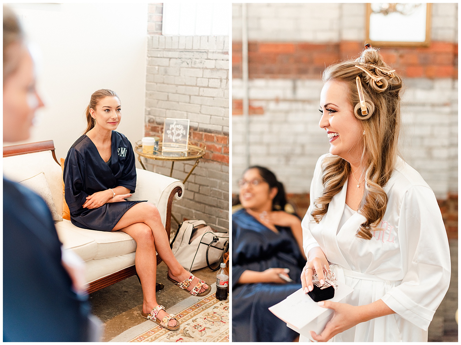 Bridesmaids Getting Ready from Summer Wedding in Charlotte, NC | check out the full wedding at KevynDixonPhoto.com