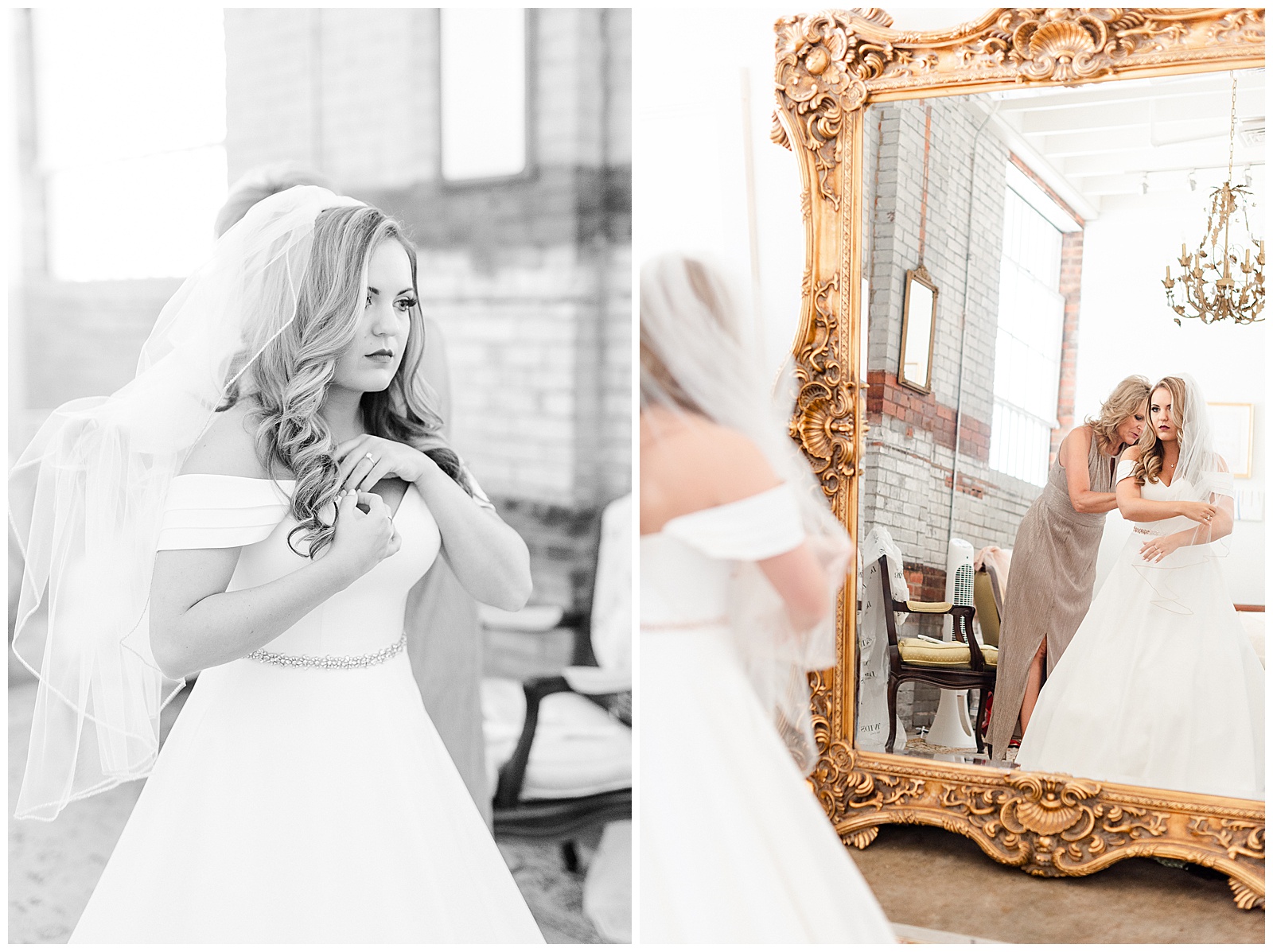 Bride Getting Ready from Summer Wedding in Charlotte, NC | check out the full wedding at KevynDixonPhoto.com
