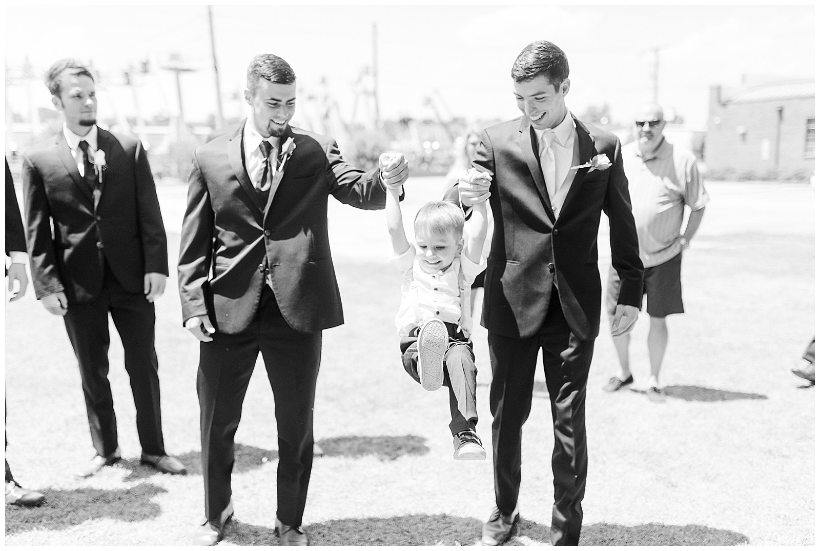 Adorable Ring Boy from Summer Wedding in Charlotte, NC | Check out the full wedding at KevynDixonPhoto.com
