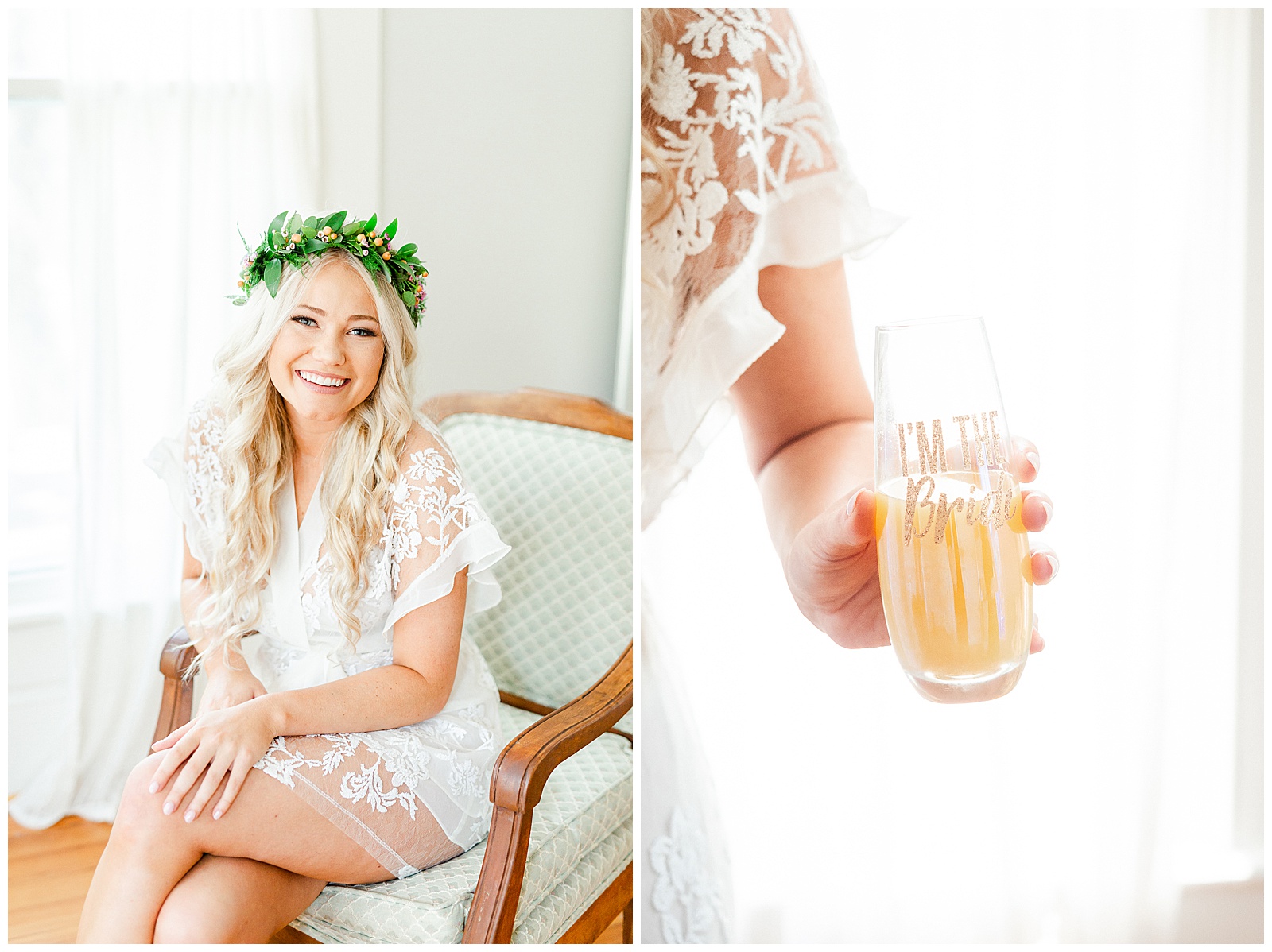 Bohemian Bride Getting Ready - Bright Boho Chic Theme in Charlotte, North Carolina | check out the full wedding at KevynDixonPhoto.com
