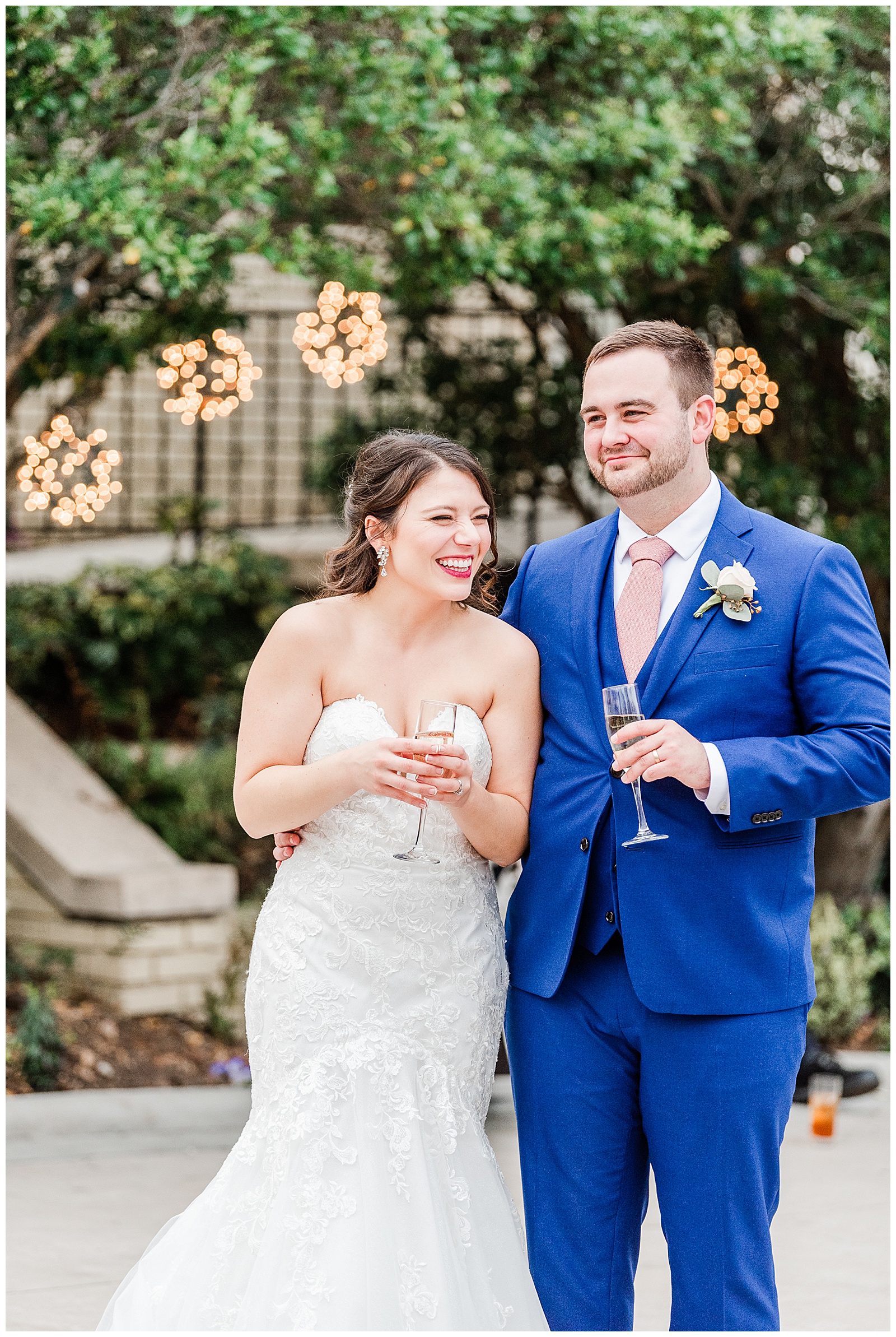 Adorable Bride and Groom at Wedding Reception from Light and Airy Outdoor Wedding at Separk Mansion in Gastonia, NC | Kevyn Dixon Photography