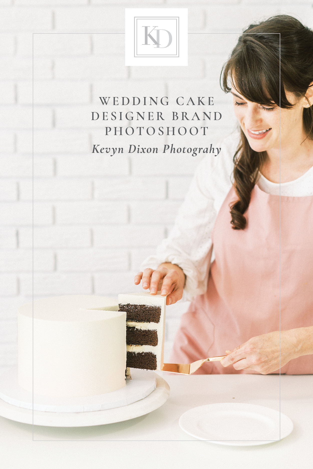 Wedding Cake Designer Brand Photoshoot