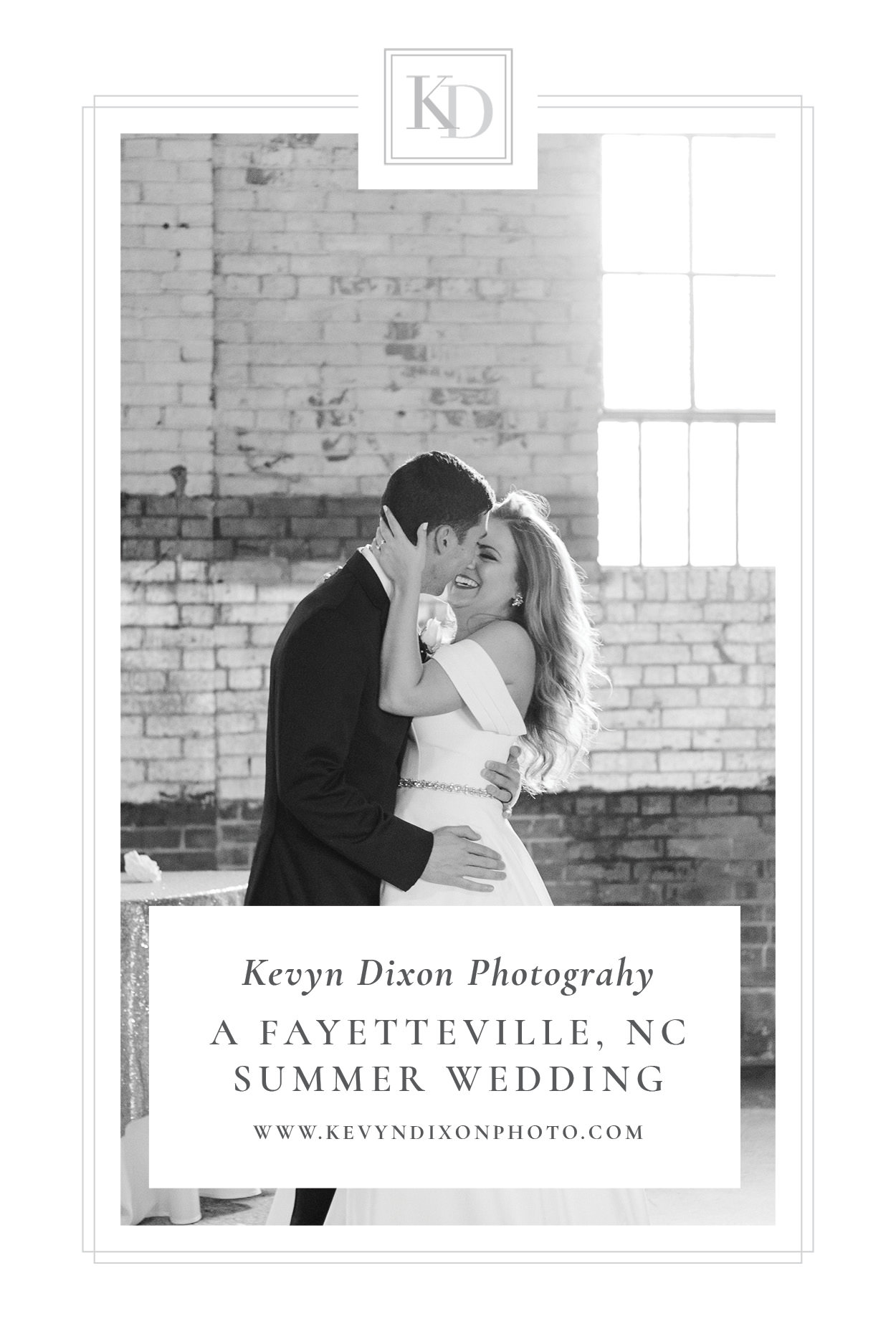 A Fayetteville NC Summer Wedding Pin Image