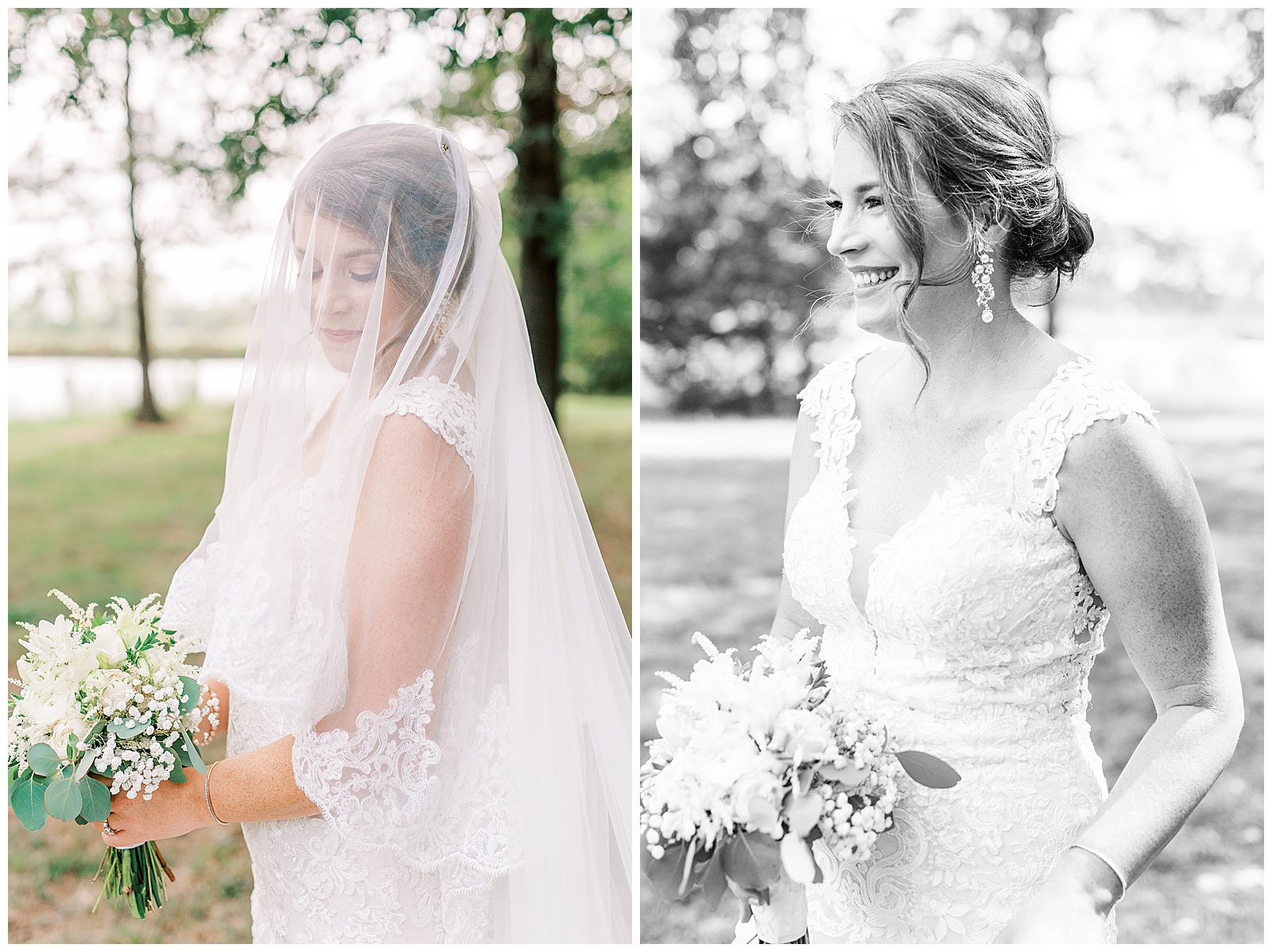 cathedral veil bridal portraits of gorgeous blonde haired bride in 