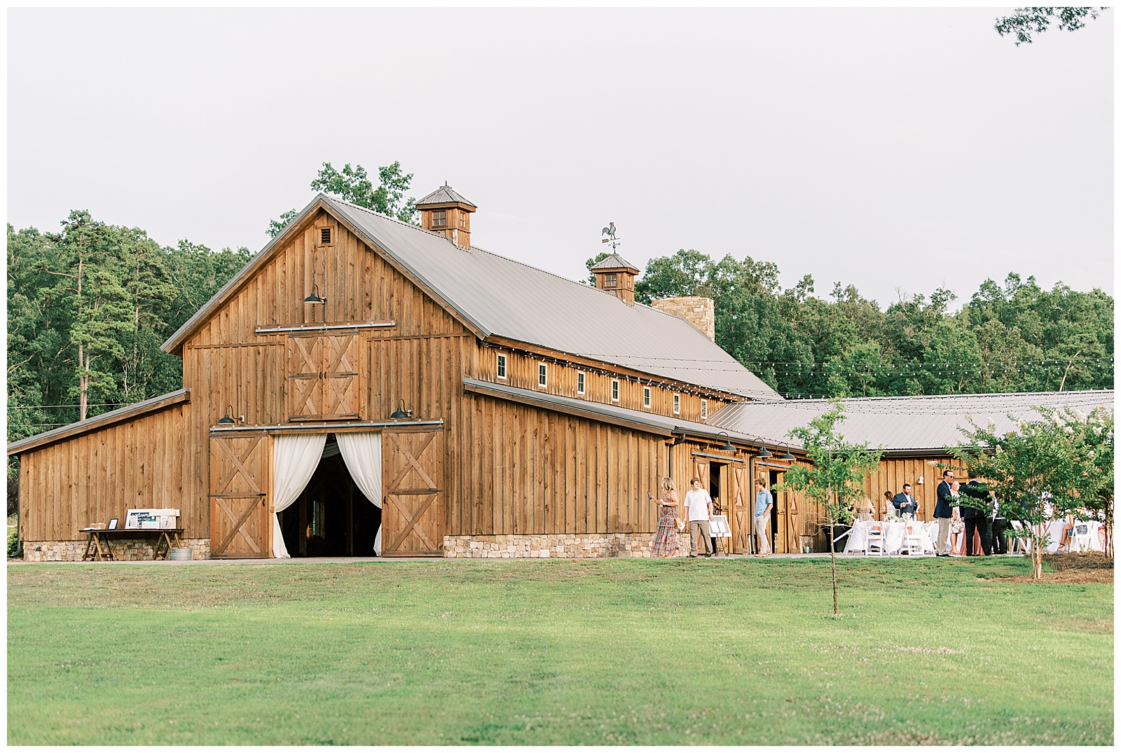 the farmstead wide open barn wedding venue
