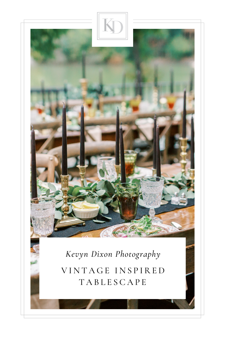 Charlotte NC Rehearsal Dinner with vintage details