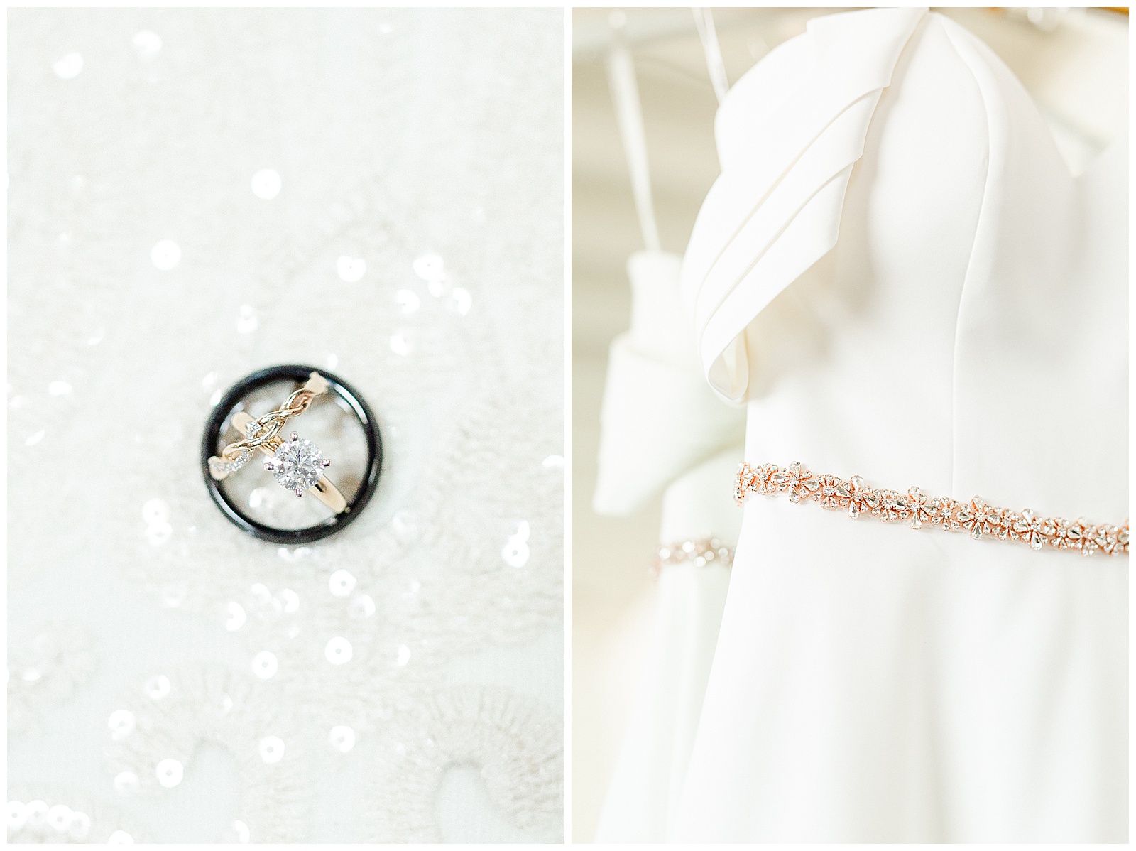 Elegant Off Shoulder Wedding Dress from Summer Wedding in Charlotte, NC | check out the full wedding at KevynDixonPhoto.com