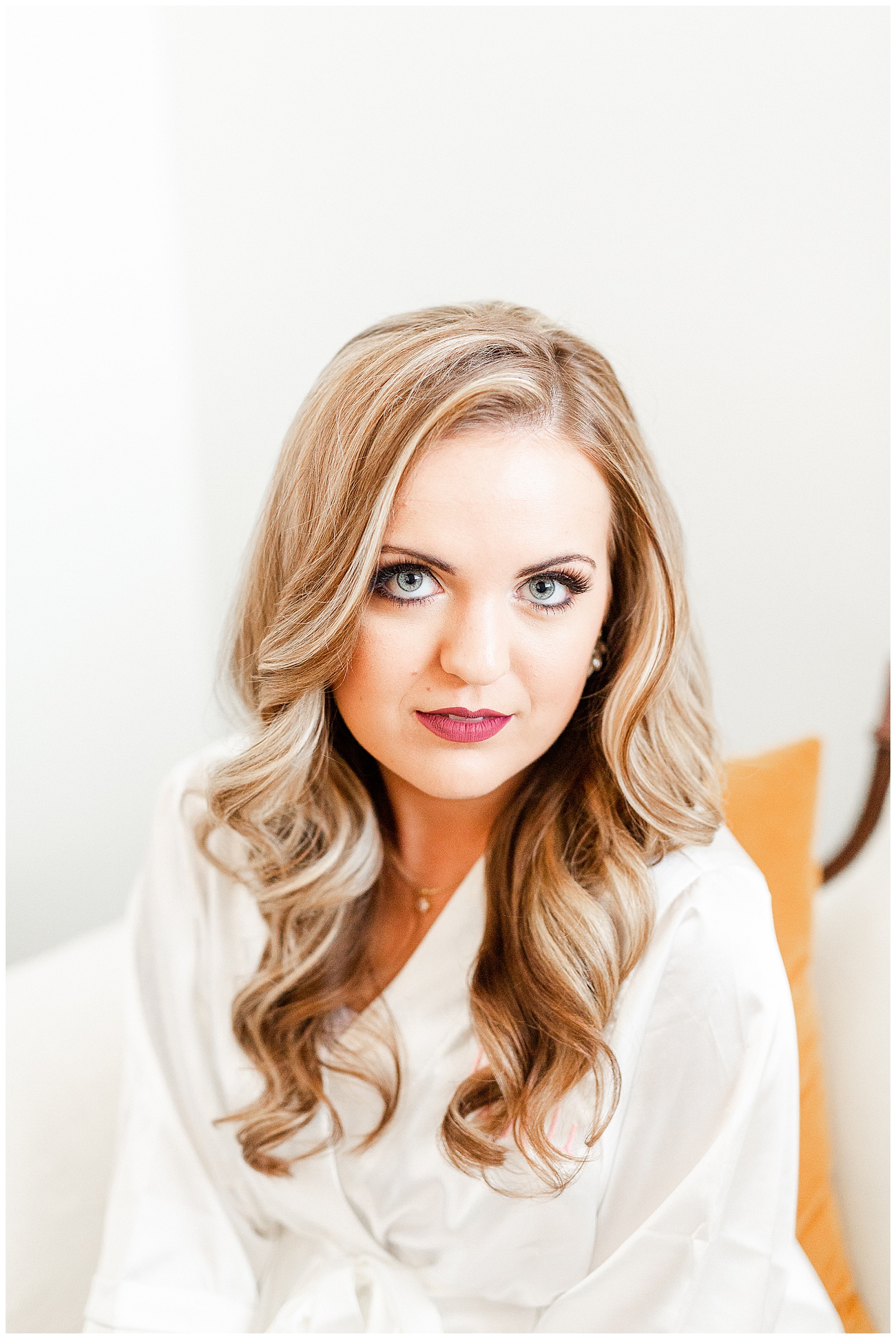 Stunning Makeup on Bride Getting Ready from Summer Wedding in Charlotte, NC | check out the full wedding at KevynDixonPhoto.com