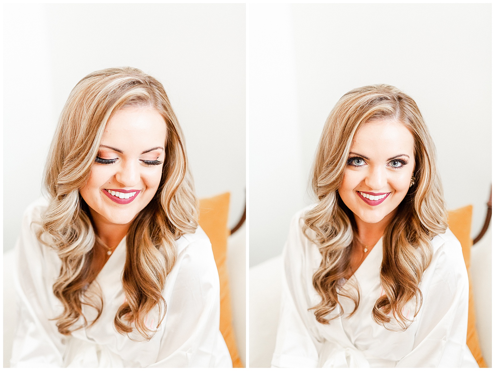 Stunning Makeup on Bride Getting Ready from Summer Wedding in Charlotte, NC | check out the full wedding at KevynDixonPhoto.com