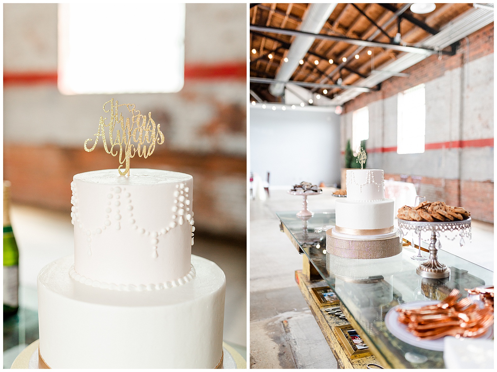 Delicious Wedding white fondant cake from Summer Wedding in Charlotte, NC | Check out the full wedding at KevynDixonPhoto.com