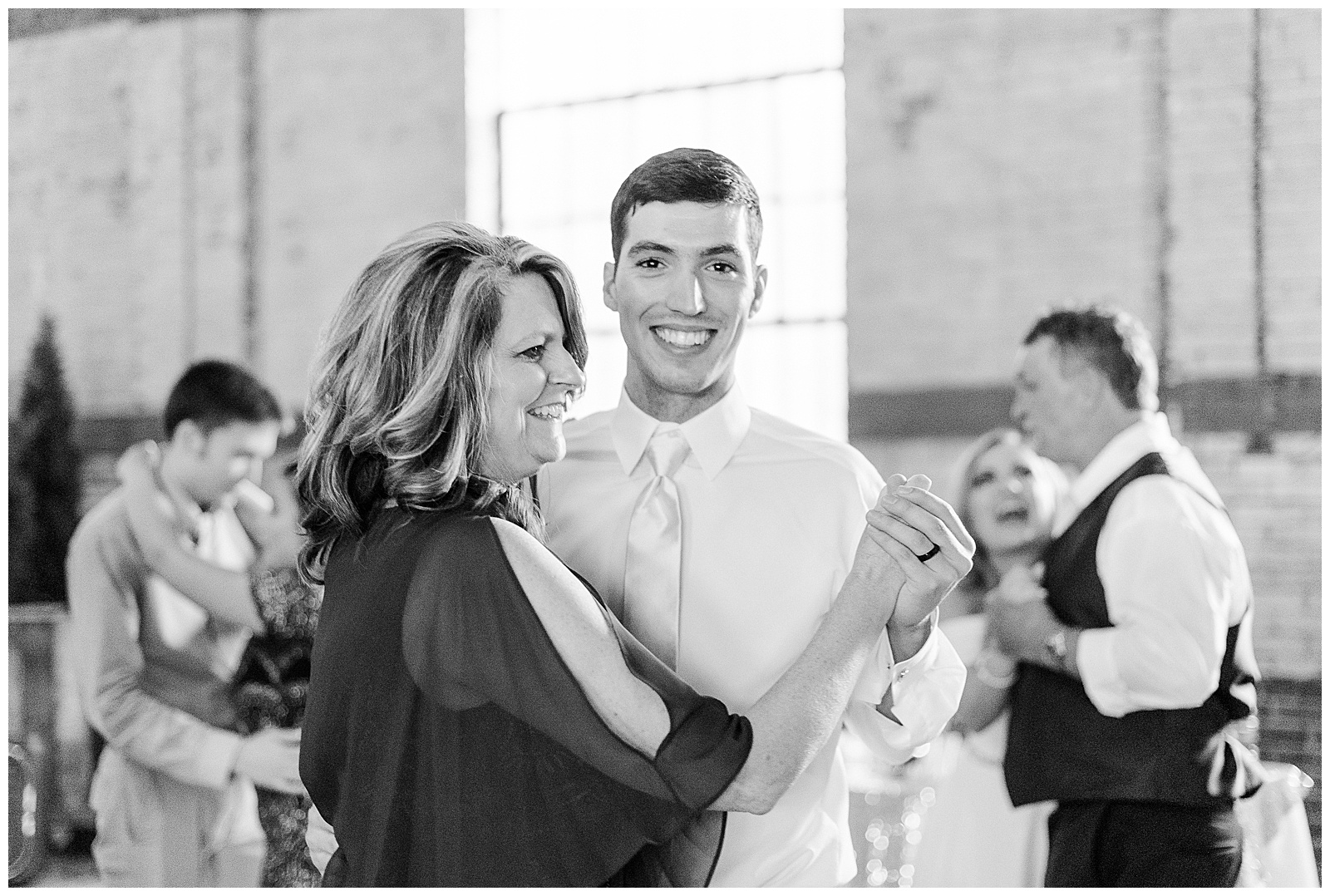 Funny dance party shots from Summer Wedding in Charlotte, NC | Check out the full wedding at KevynDixonPhoto.com