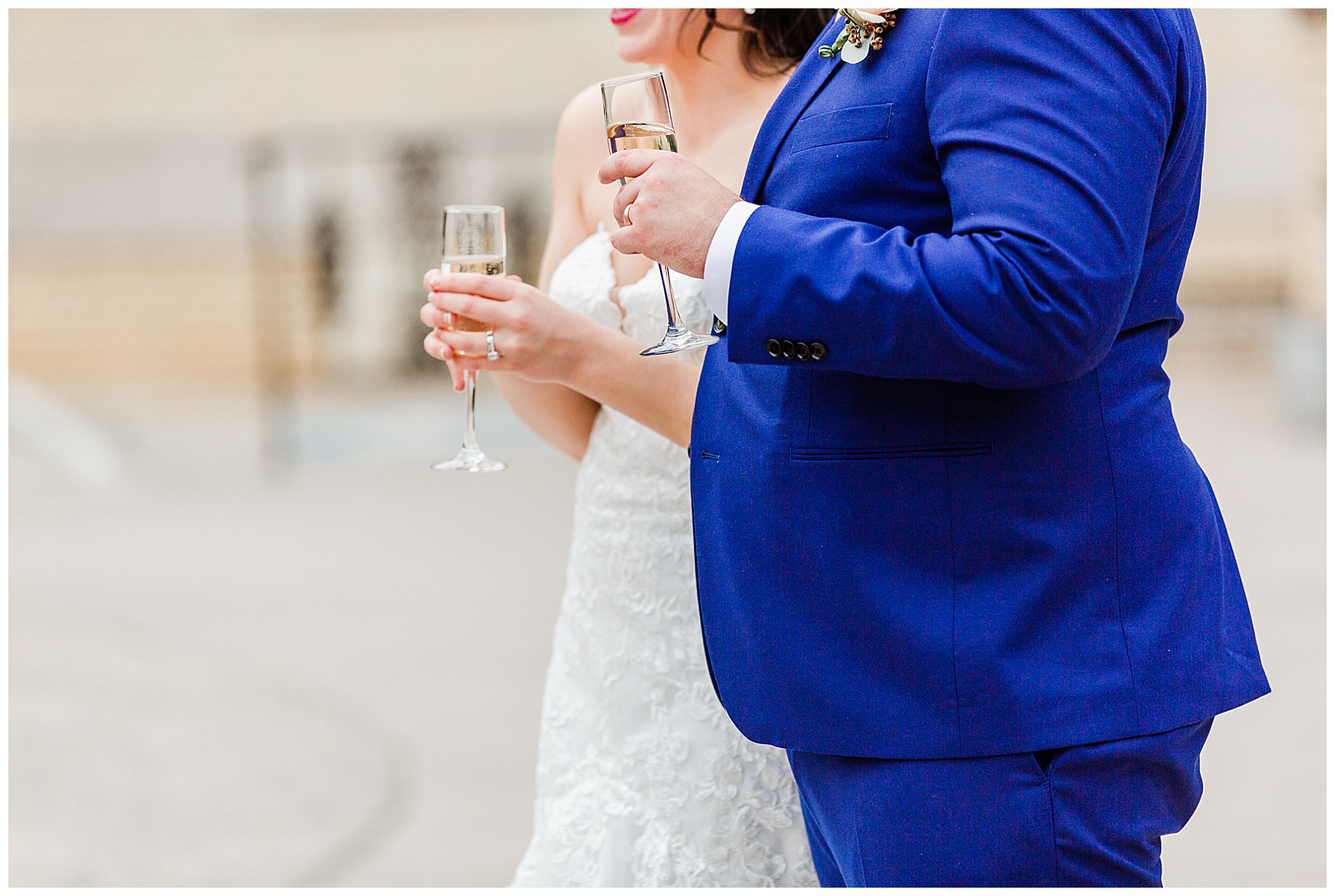 Adorable Bride and Groom at Wedding Reception from Light and Airy Outdoor Wedding at Separk Mansion in Gastonia, NC | Kevyn Dixon Photography
