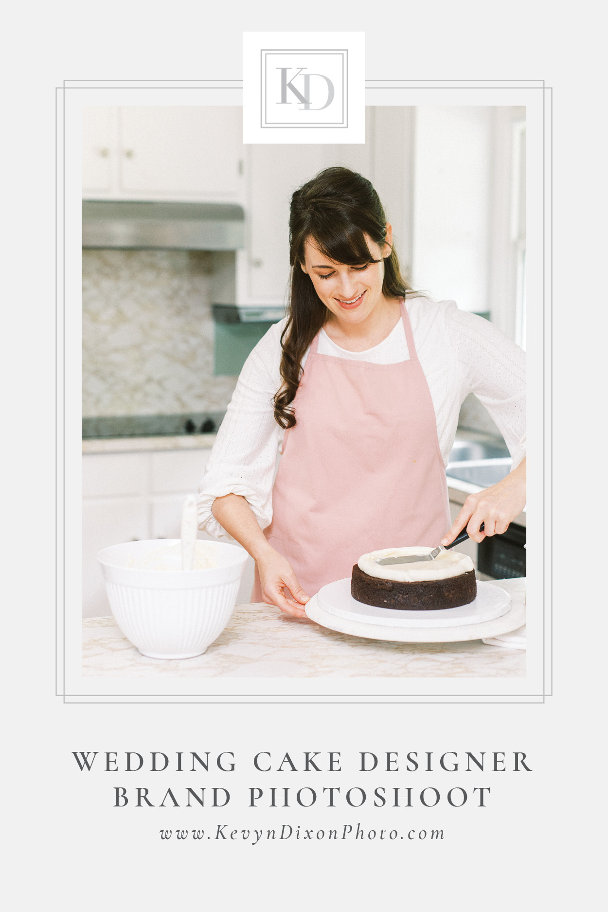 Wedding Cake Designer Brand Photoshoot