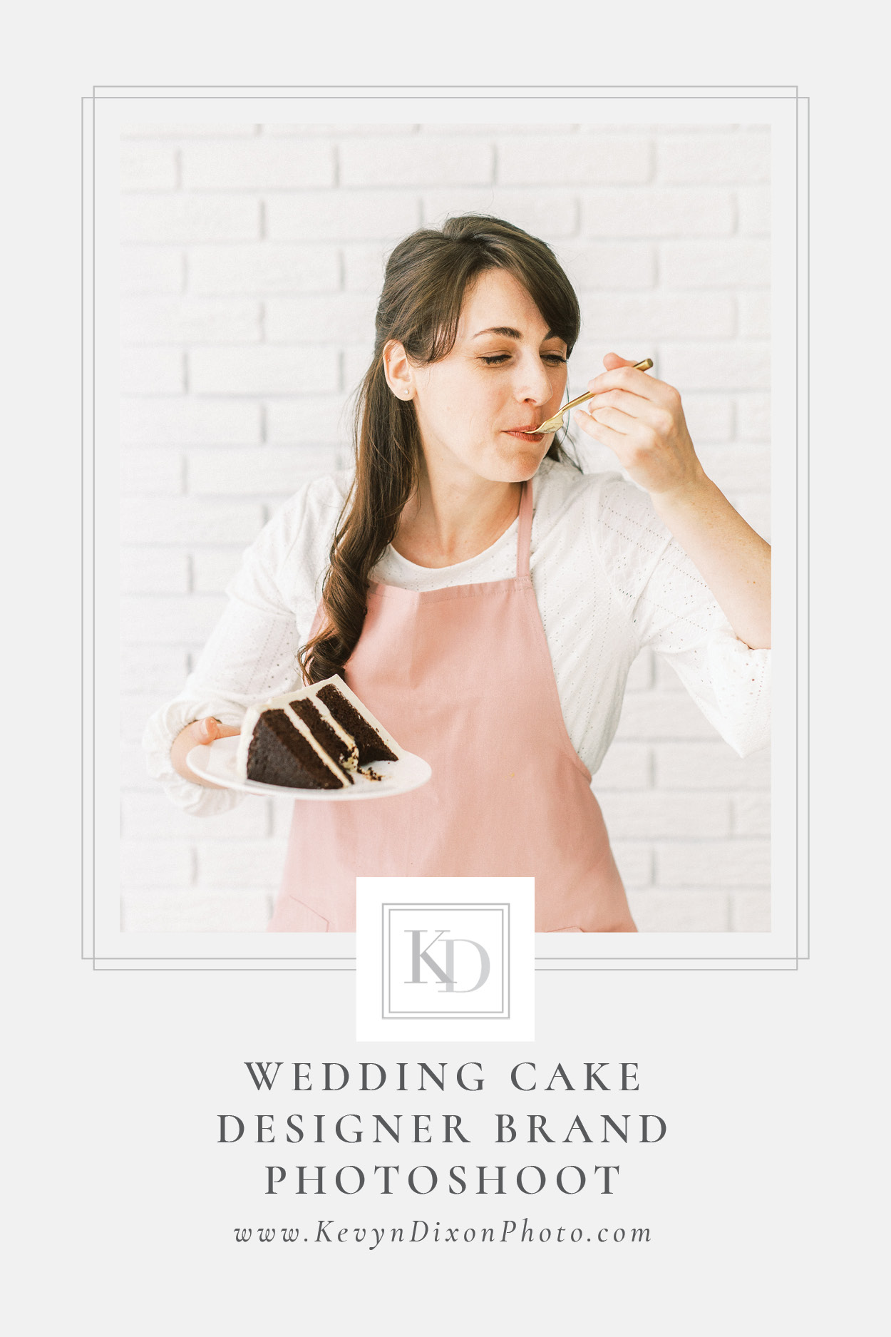 Wedding Cake Designer Brand Photoshoot