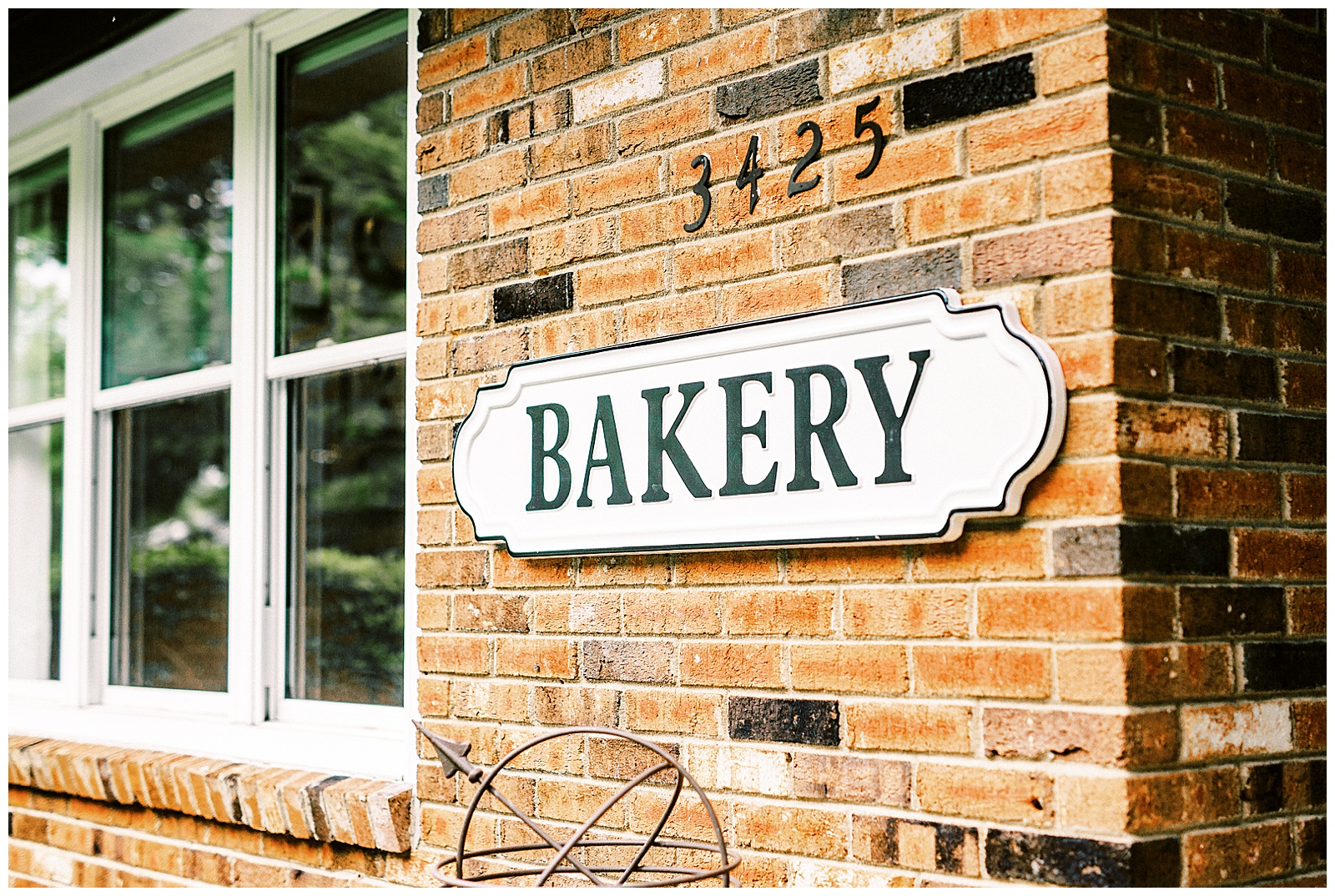 Charlotte NC Wedding Cake Designer Bakery Sign