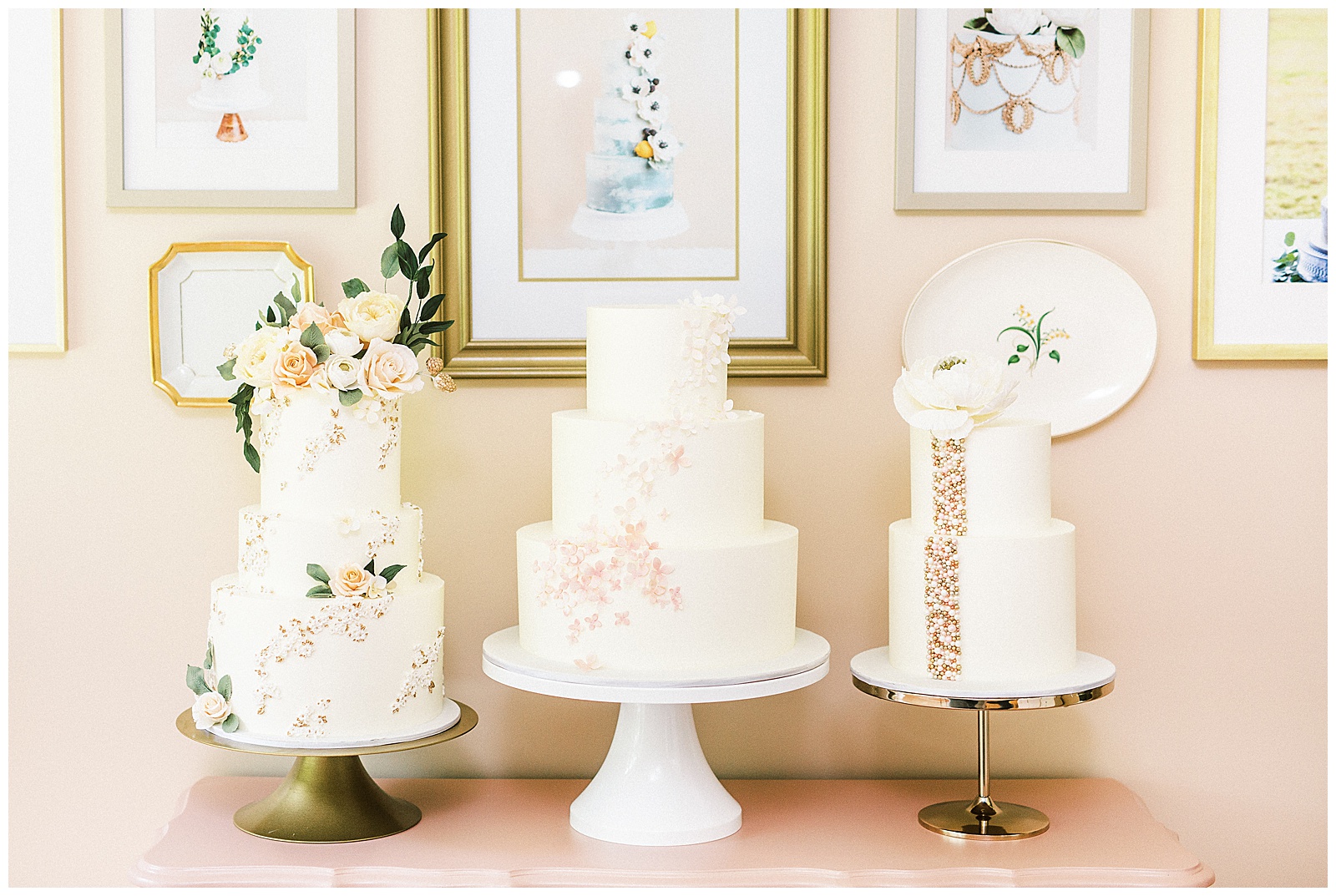 Charlotte NC Wedding Cake Tasting Experience at Delish Bakery