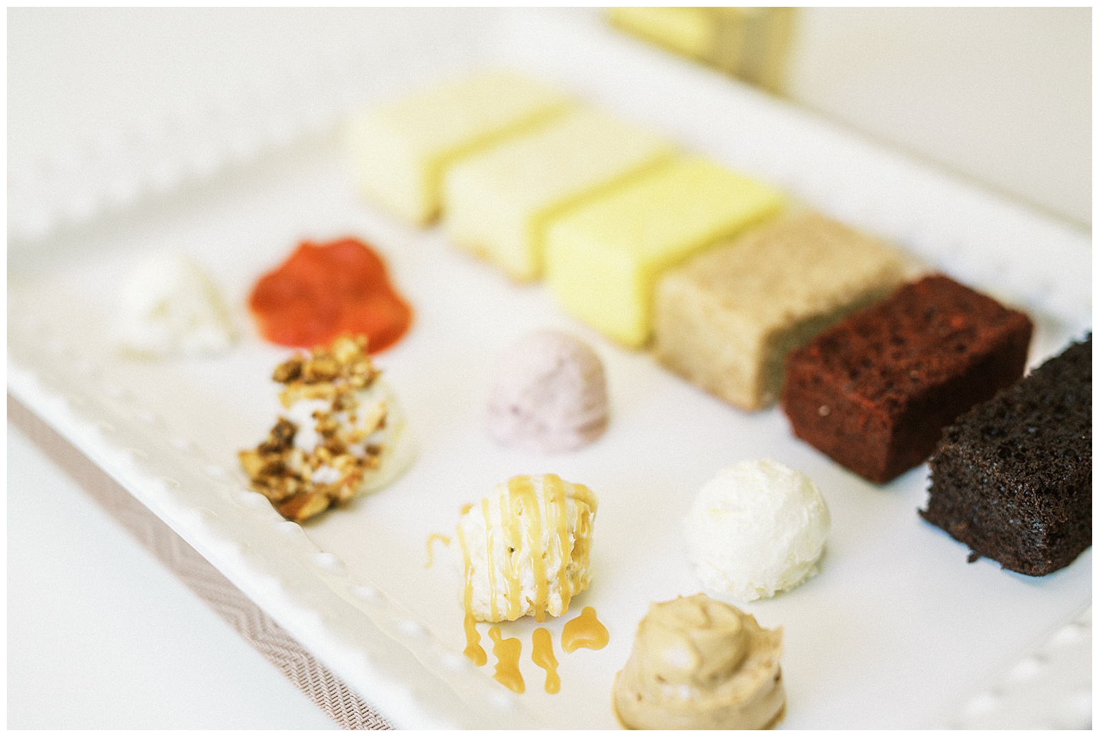 Charlotte NC Wedding Cake Tasting Experience at Delish Bakery