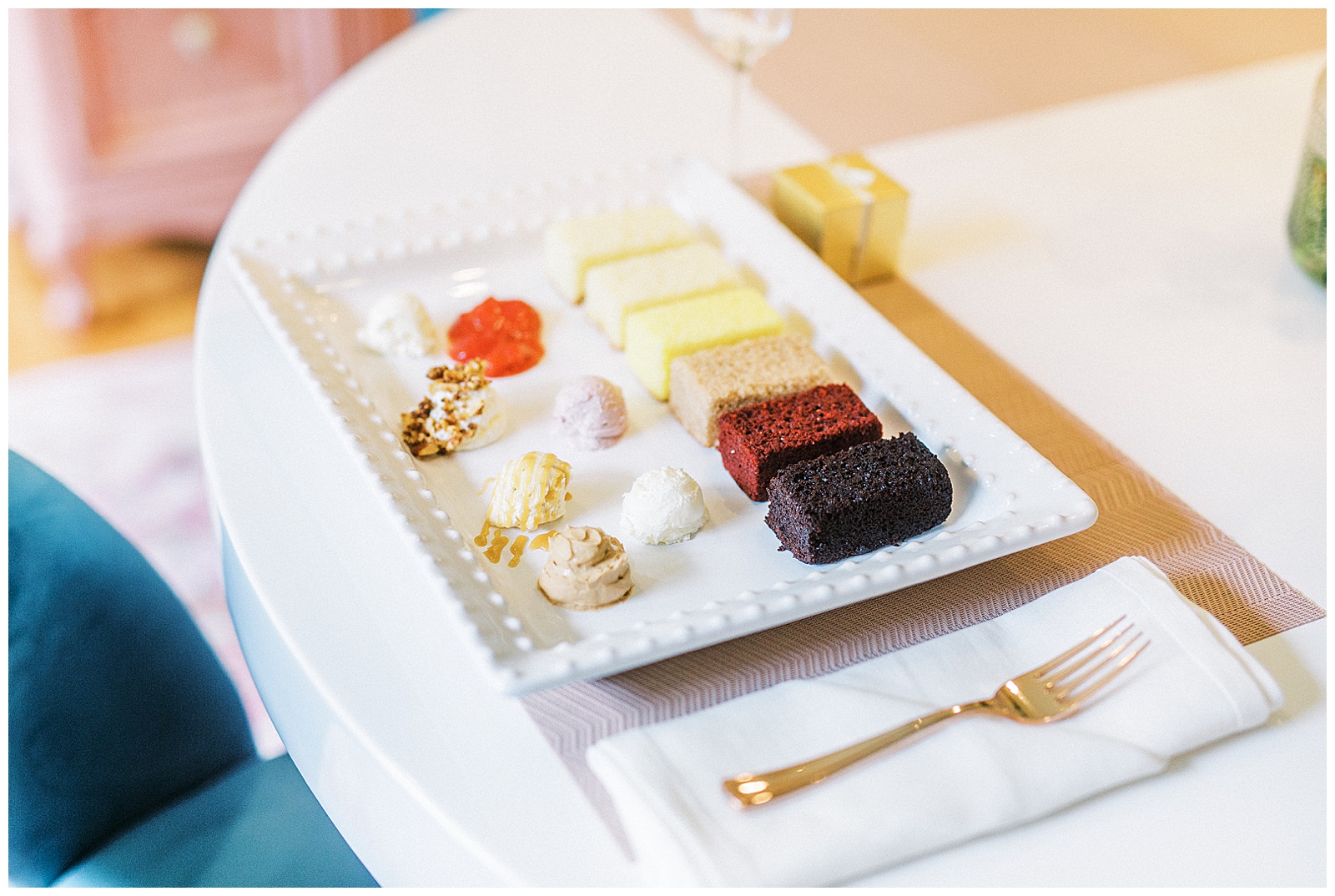 Charlotte NC Wedding Cake Tasting Experience at Delish Bakery