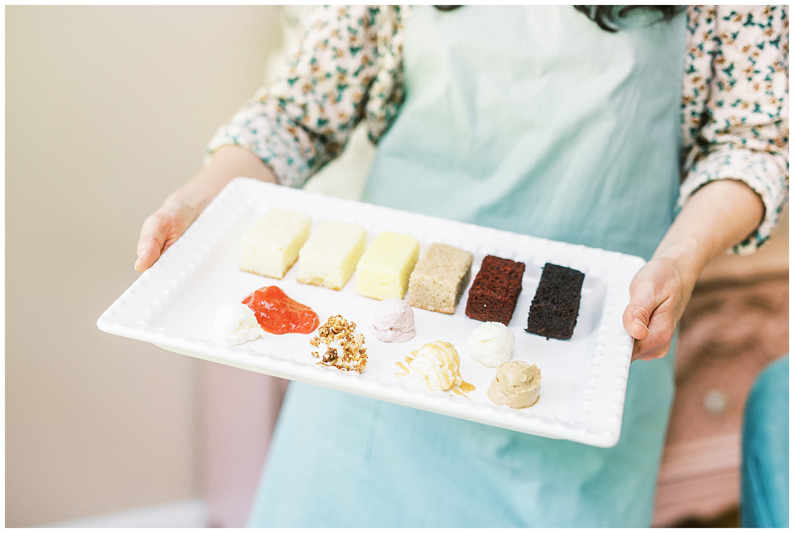 Charlotte NC Wedding Cake Tasting Experience at Delish Bakery