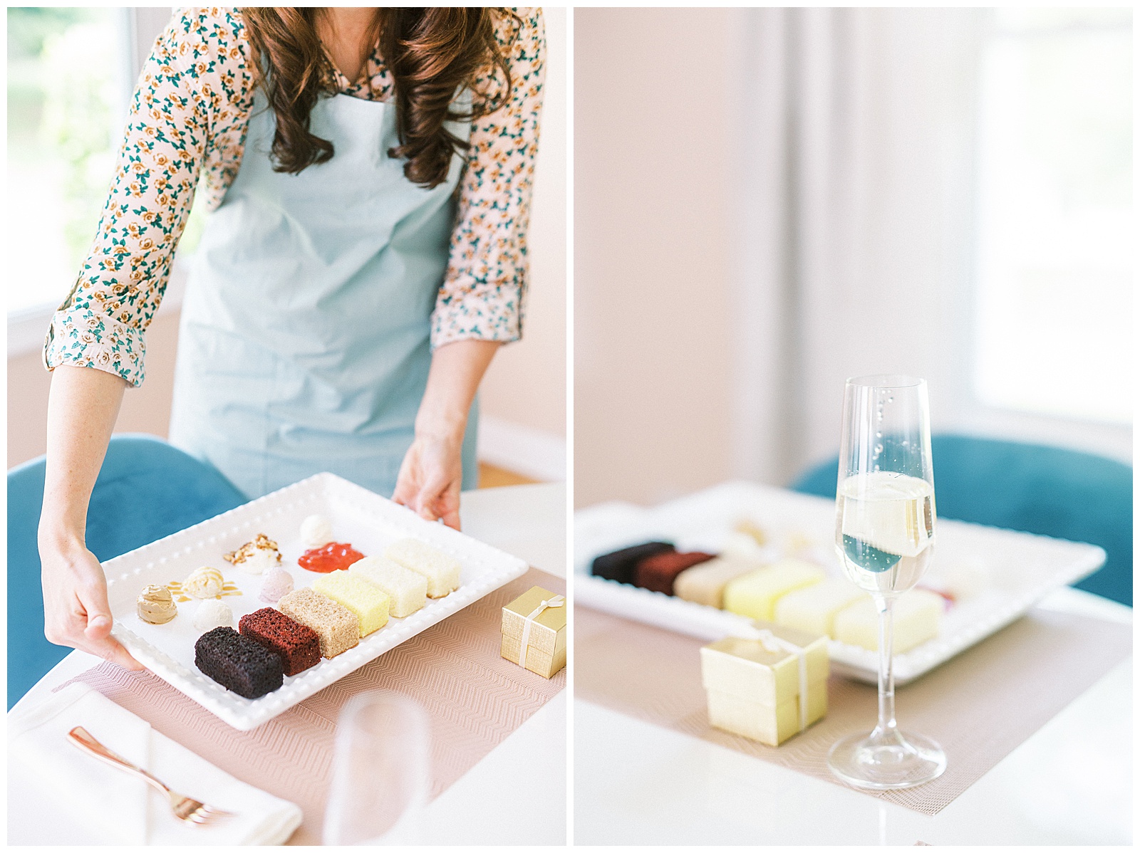Charlotte NC Wedding Cake Tasting Experience at Delish Bakery