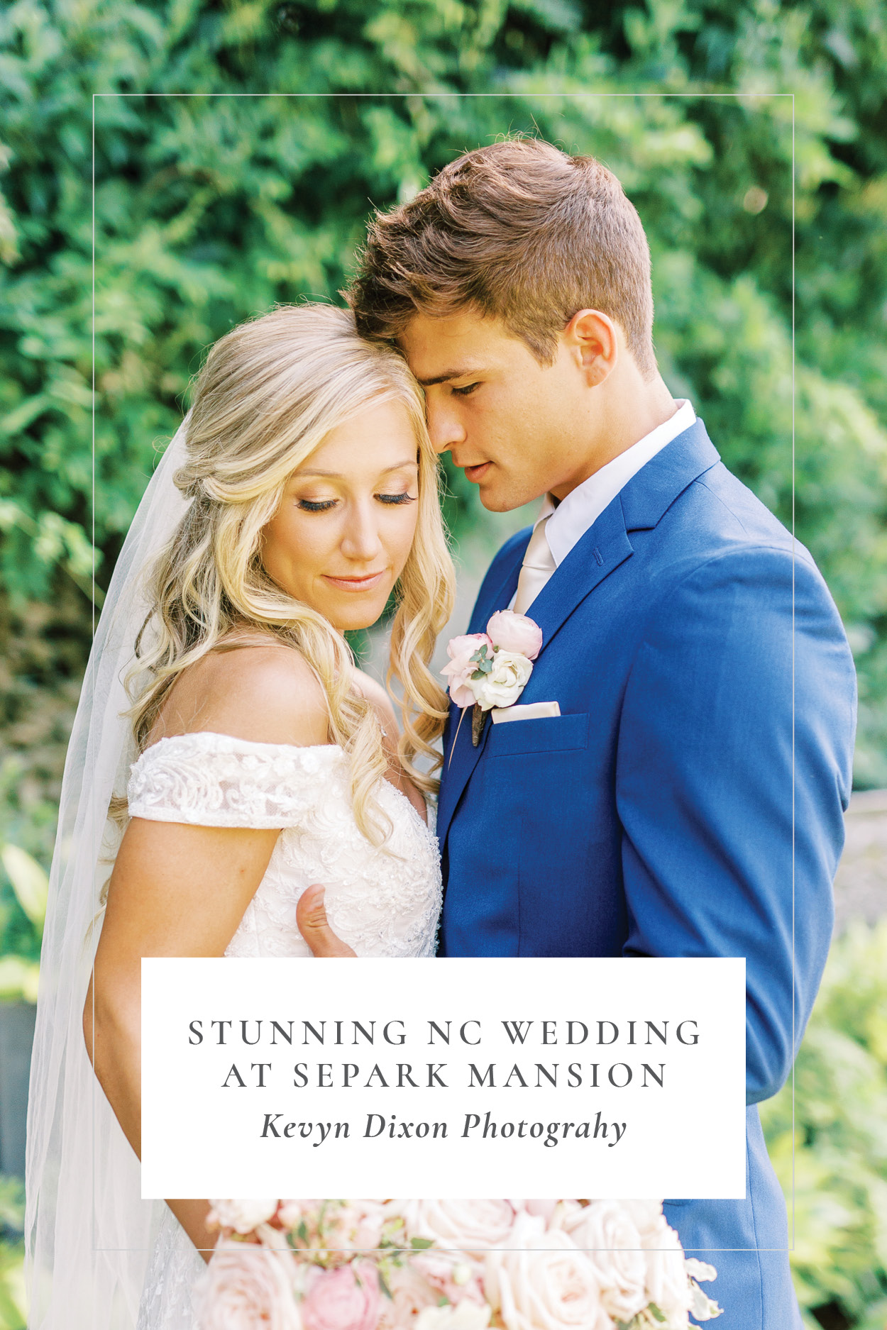 stunning nc wedding at separk mansion