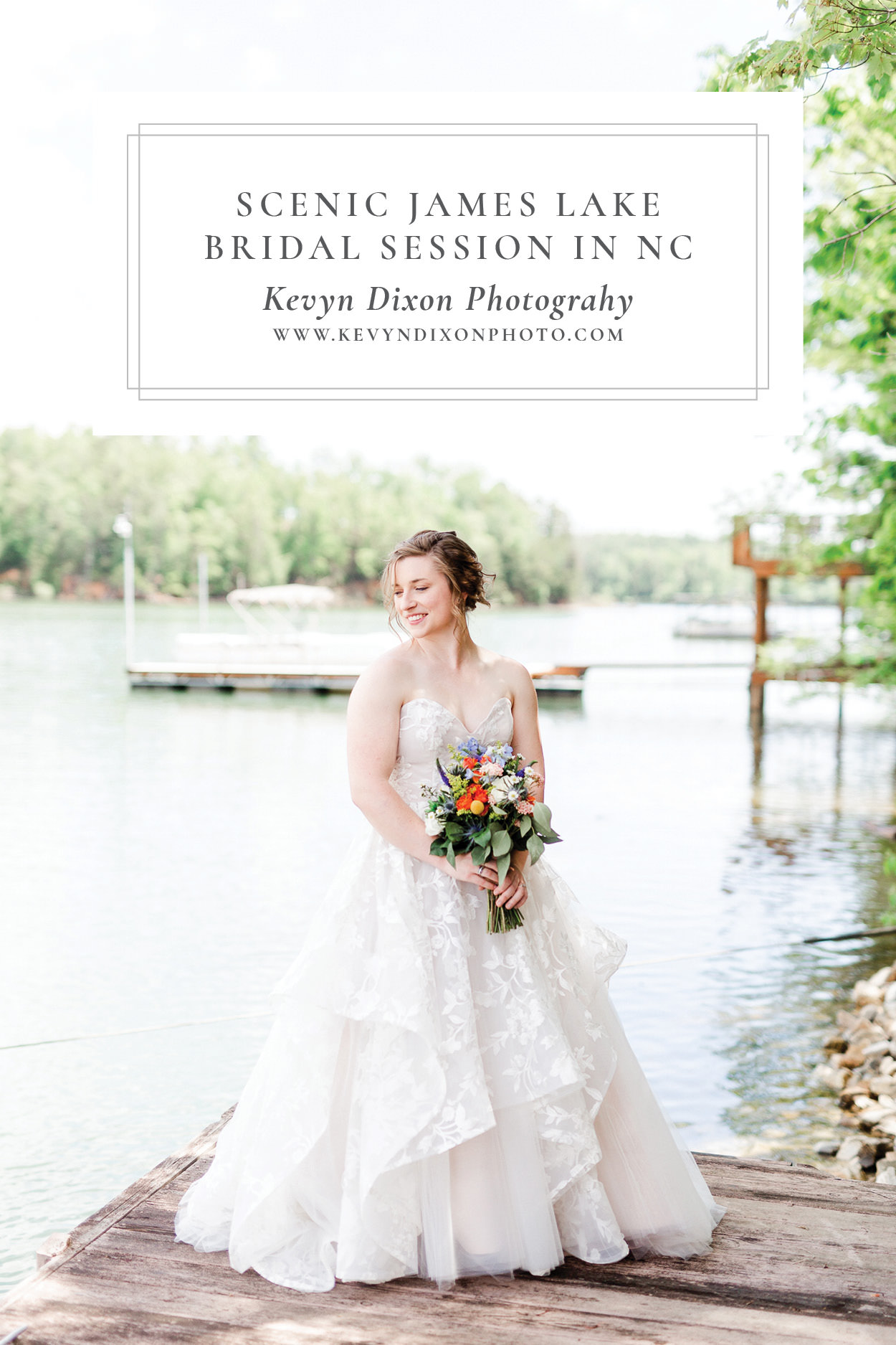 James Lake Bridal Session Pin Graphic