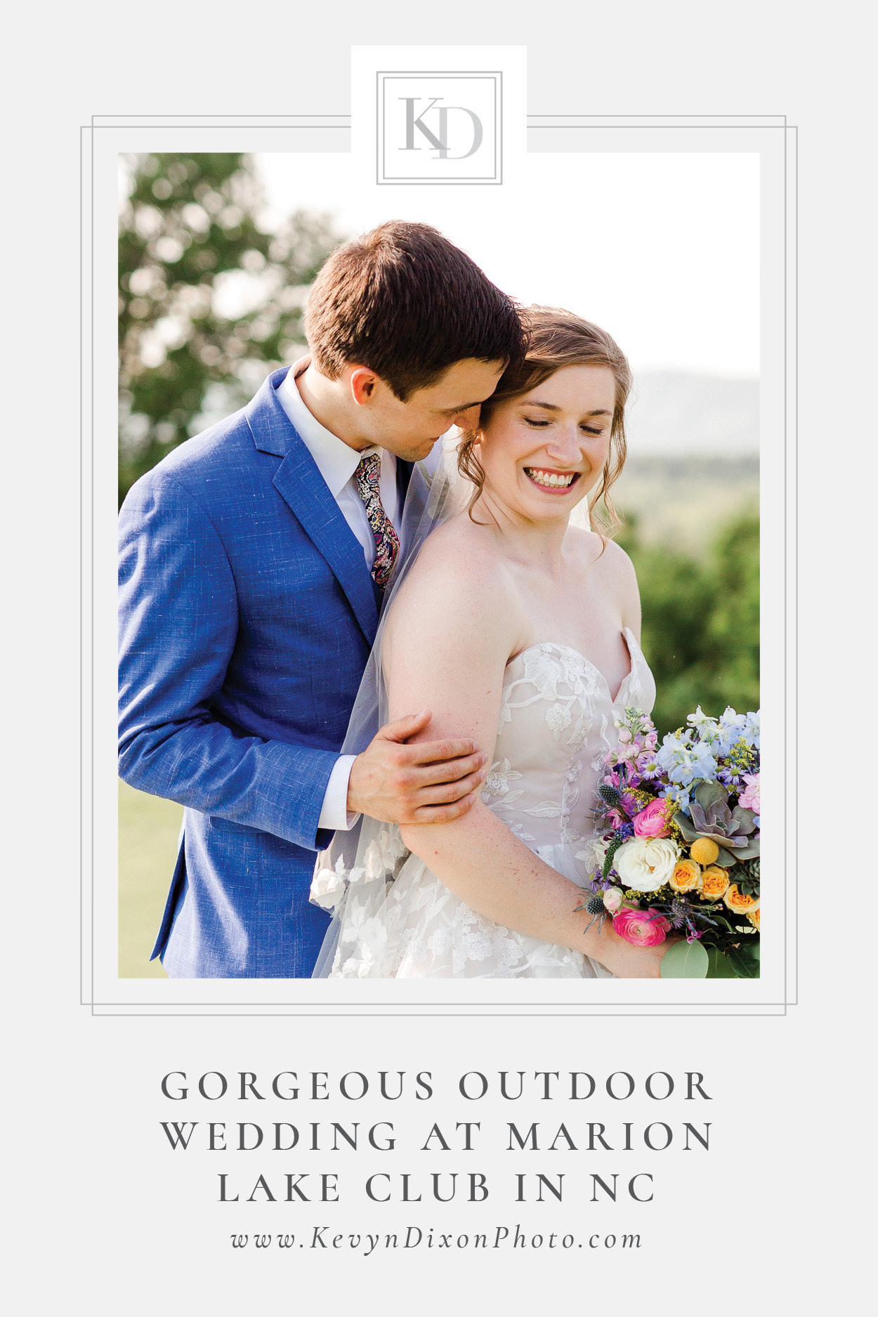 Marion Lake Club Wedding Pin Image