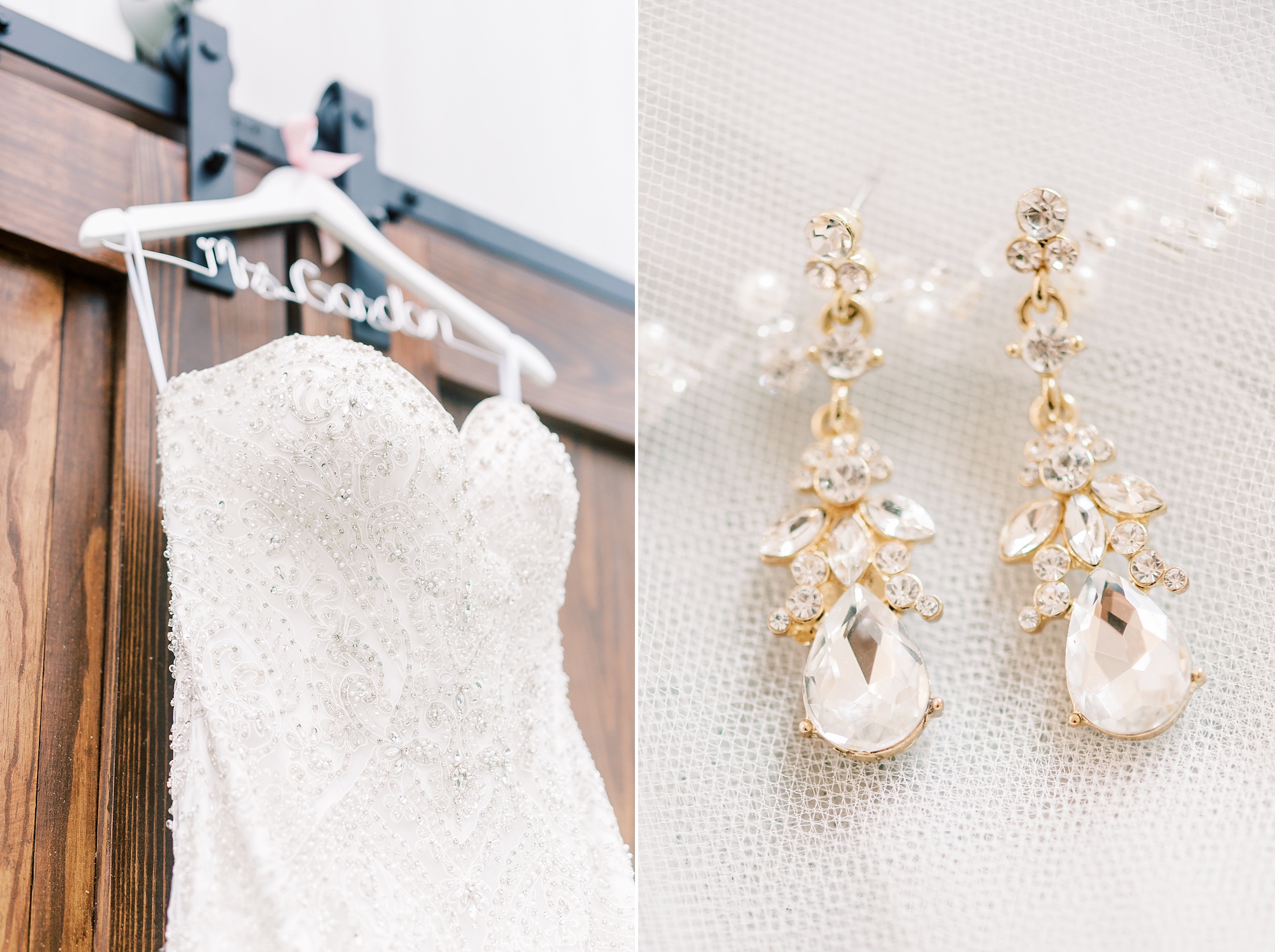 bride's details for Belle's Venue wedding