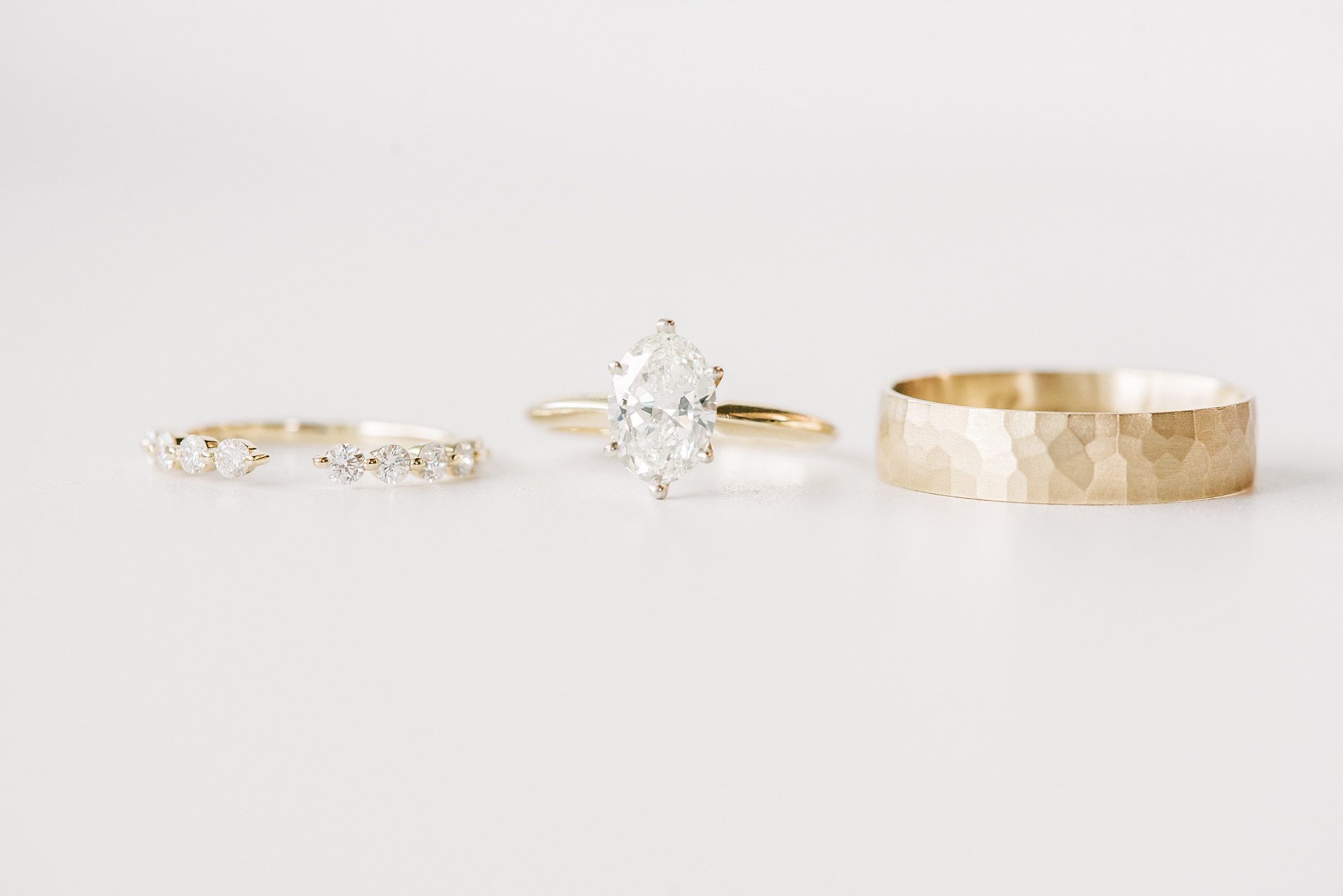 gold wedding bands for South Carolina wedding