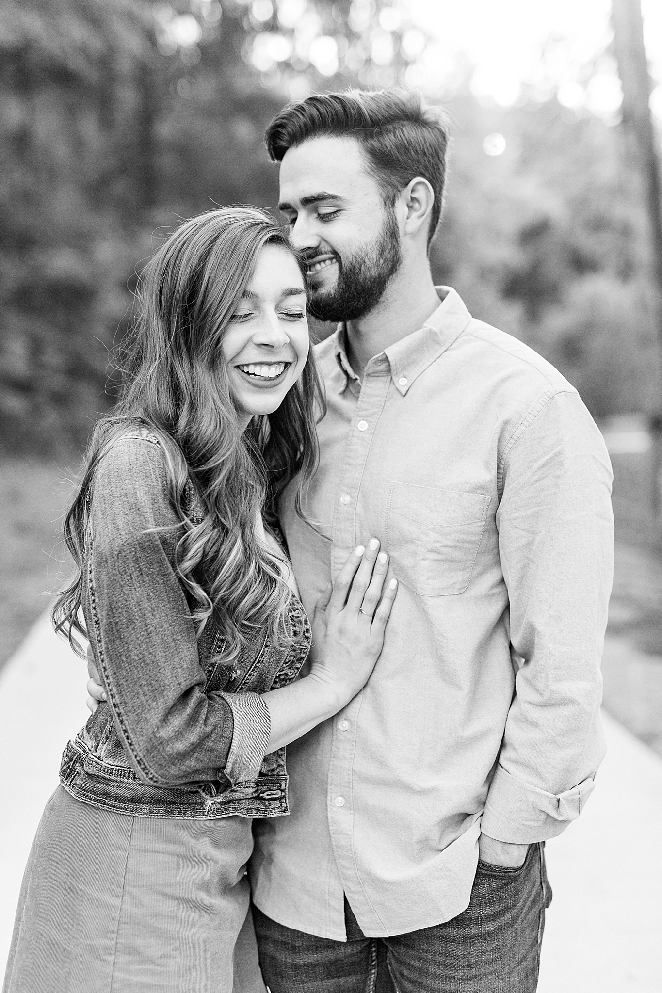Pharr Mill Park portraits of married couple