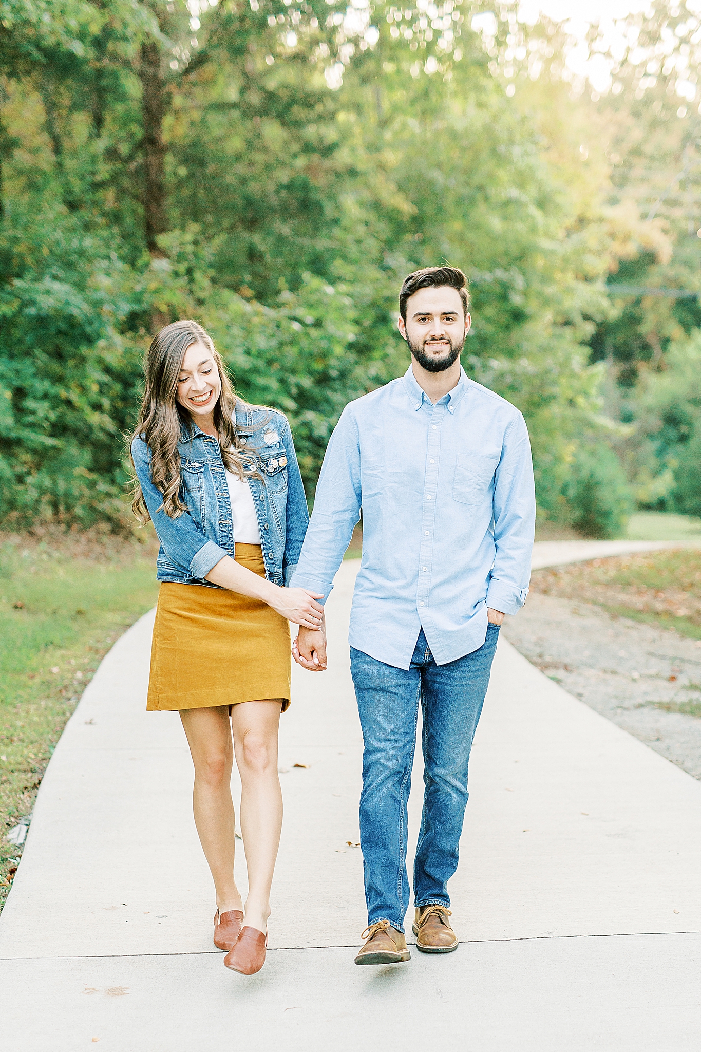 Charlotte Fall Family Portraits of married couple