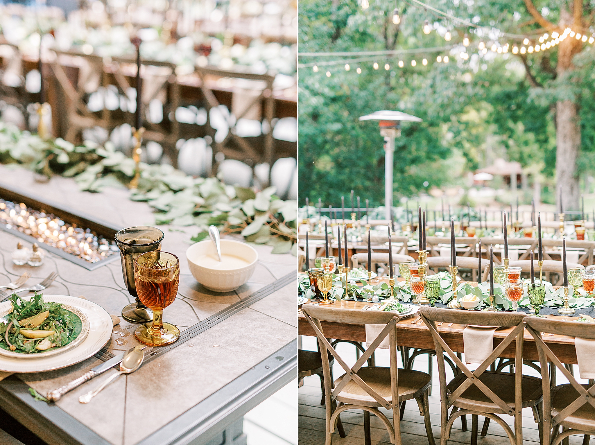 Charlotte NC tablescapes along Lake Wylie