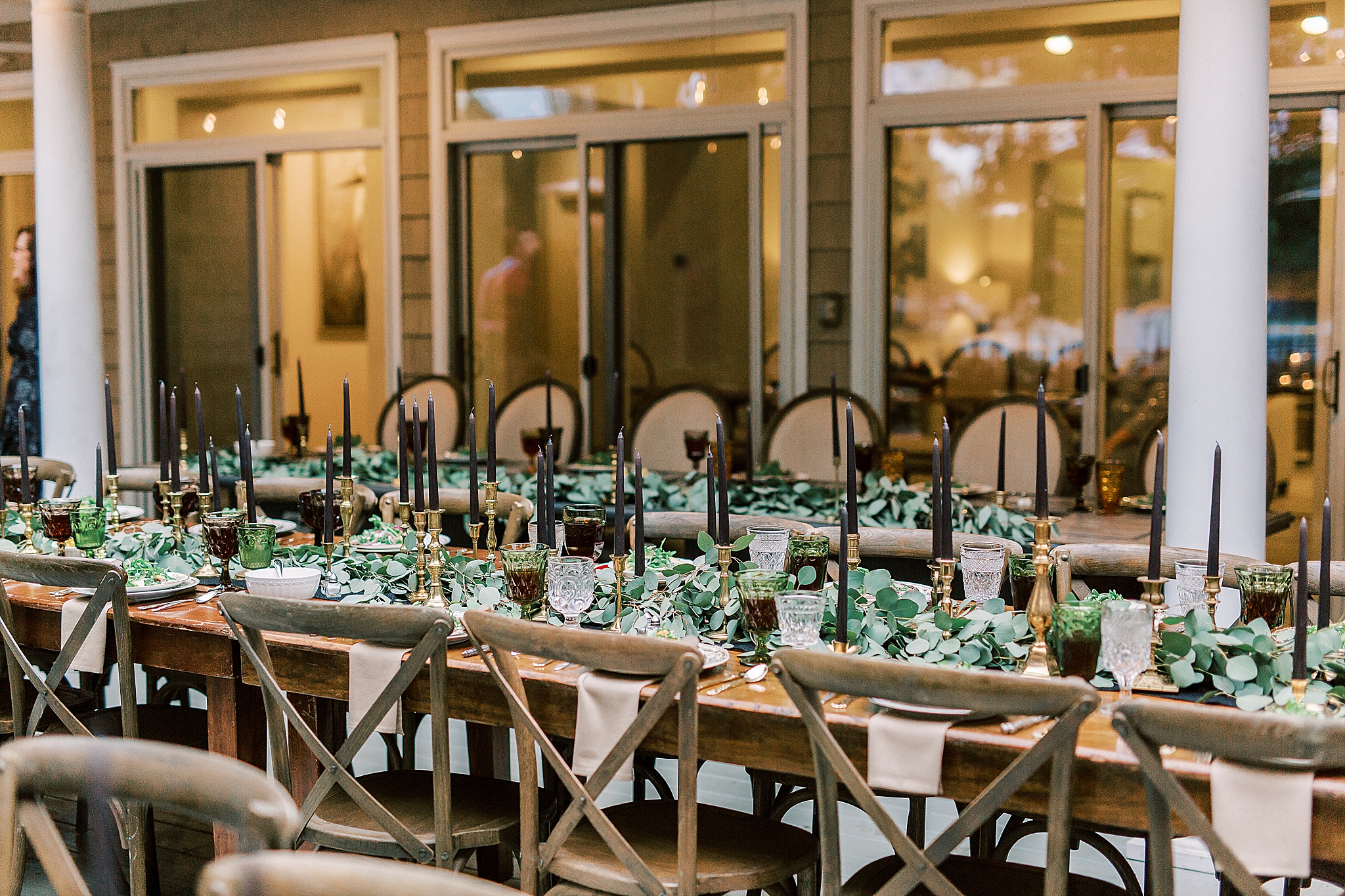 lakefront rehearsal dinner in Charlotte NC