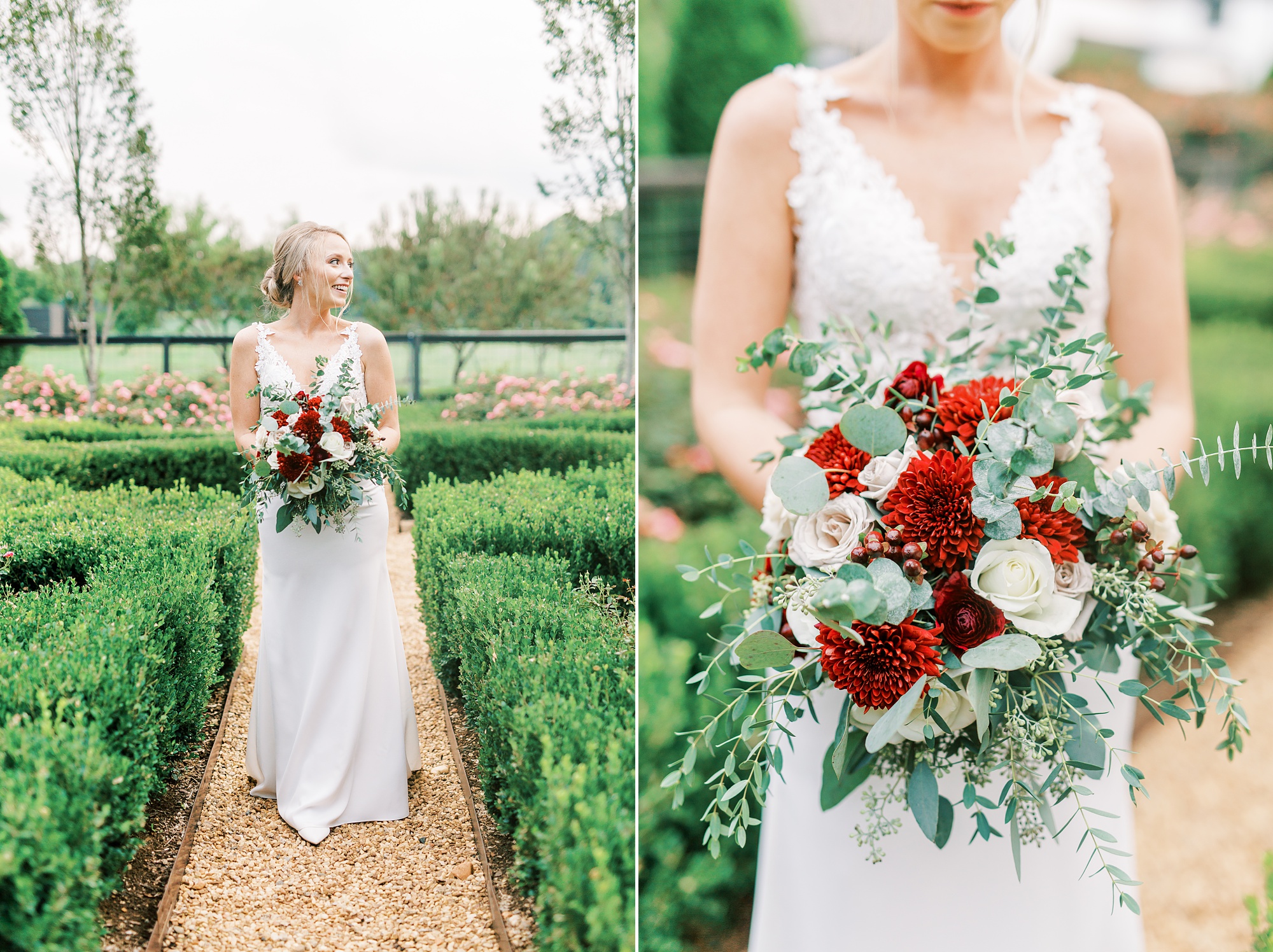 classic modern style for the bride