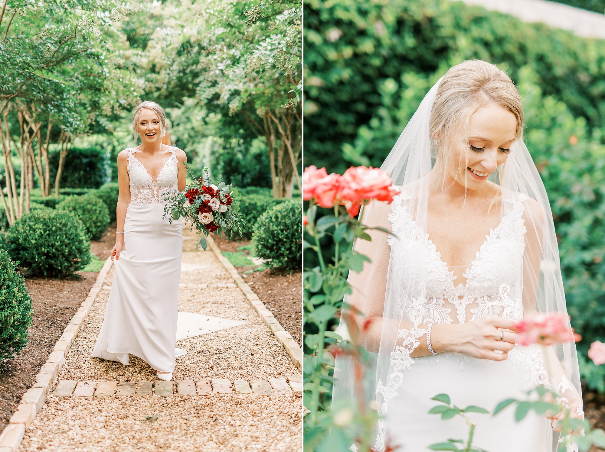 The Andrews Farm bridals with modern style