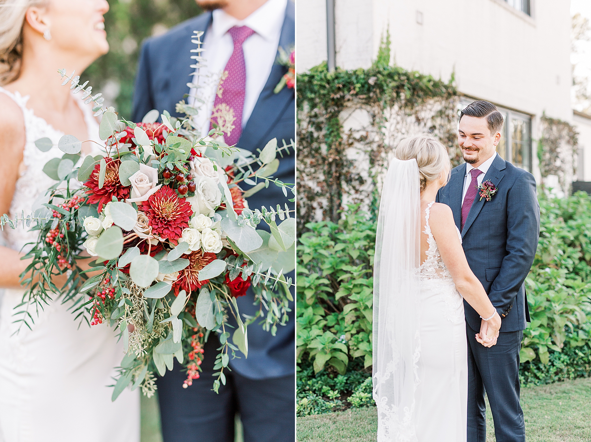 fall elopement at The Andrews Farm