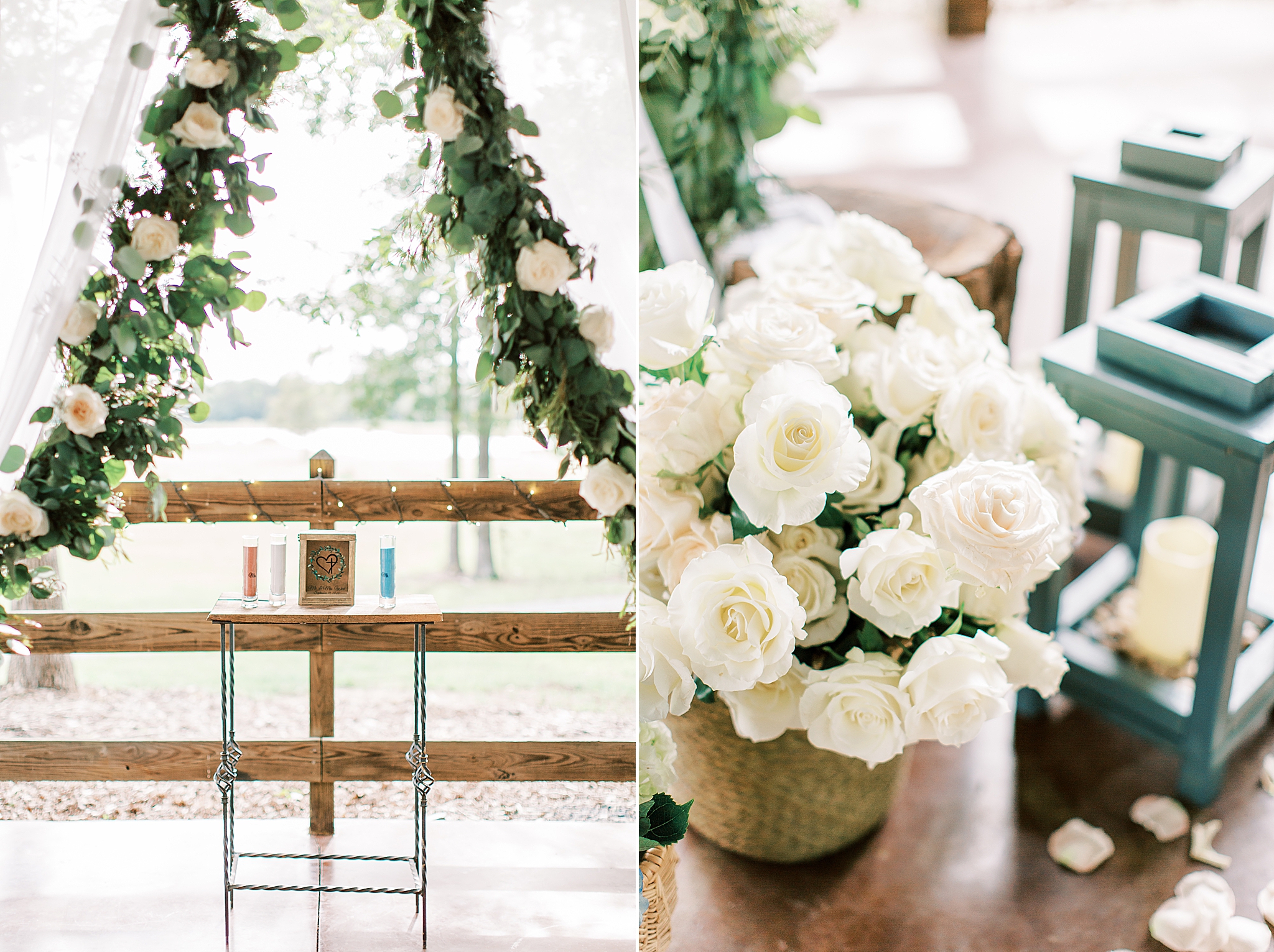 Concord NC wedding ceremony details