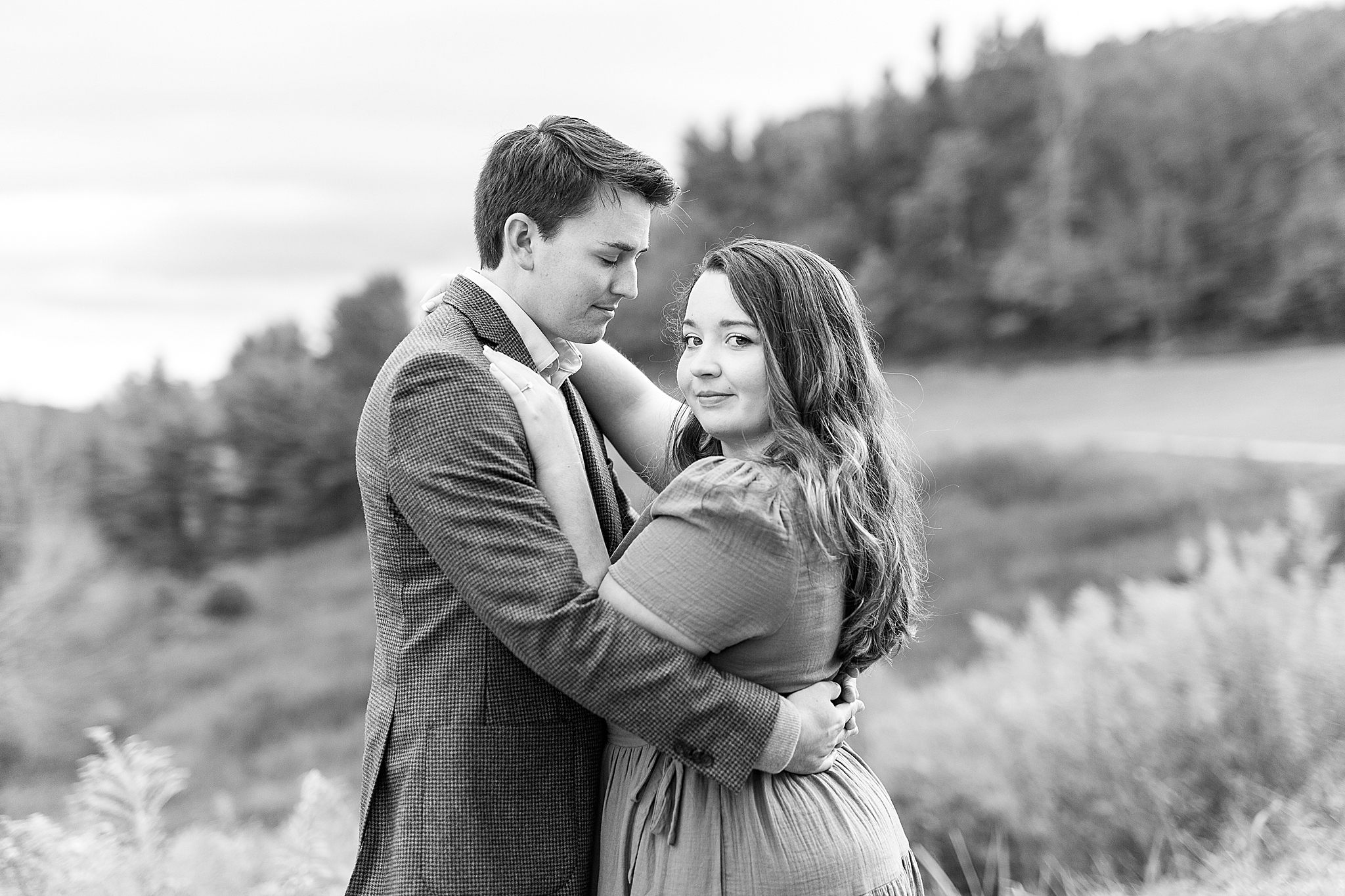 Moses Cone Manor engagement portraits