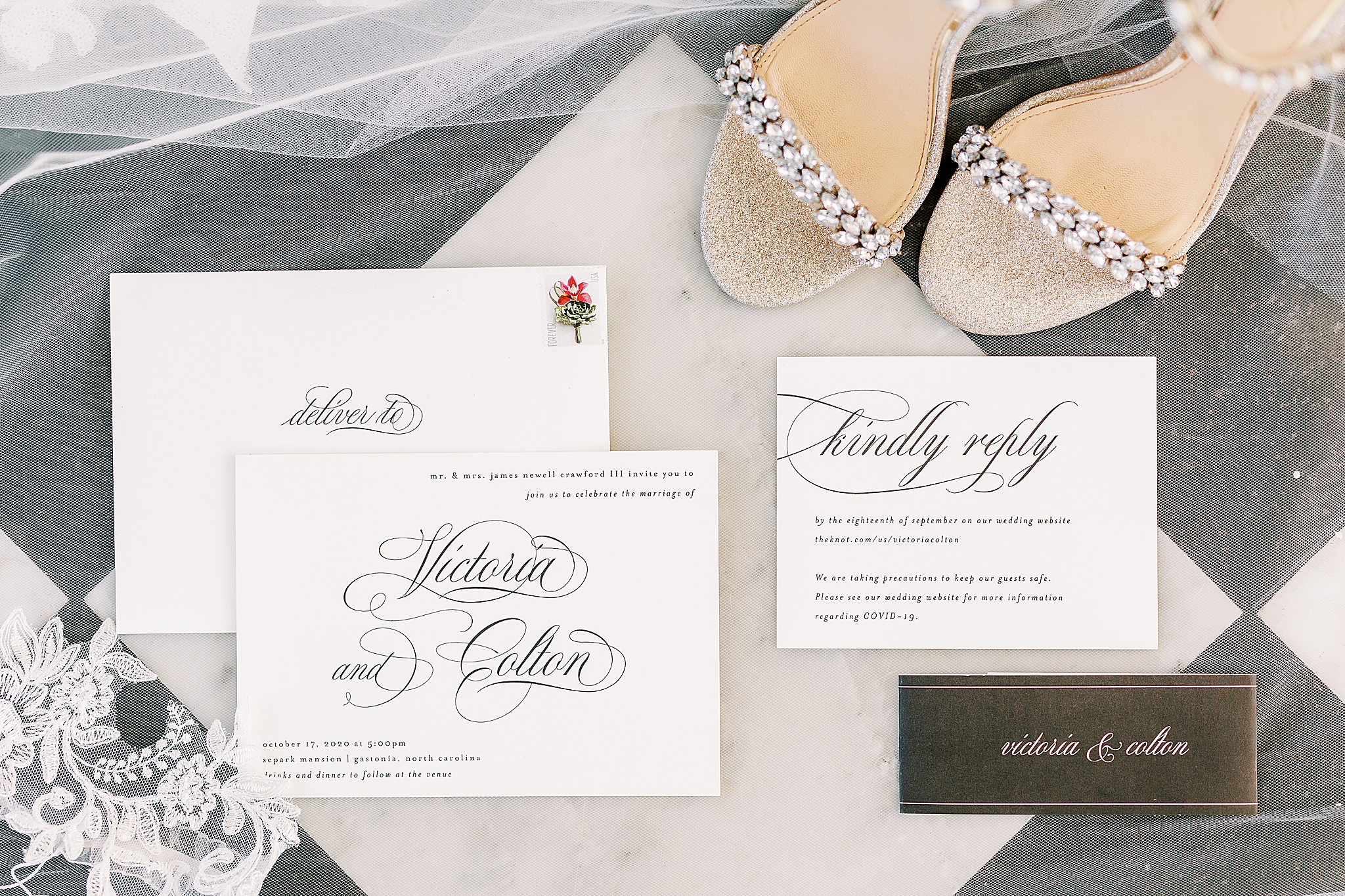 classic wedding suite for dinner wedding party