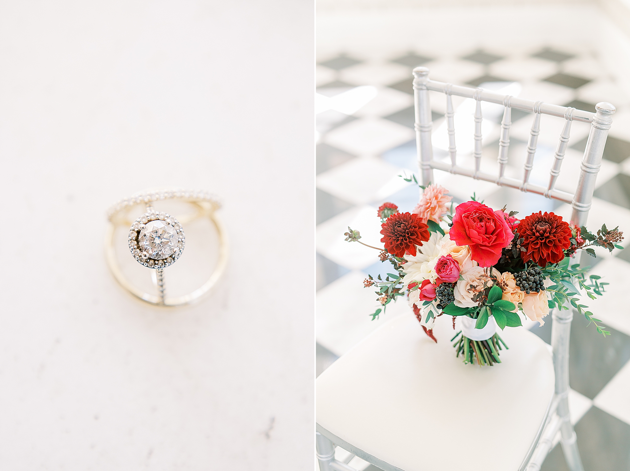 fall details for Separk Mansion wedding