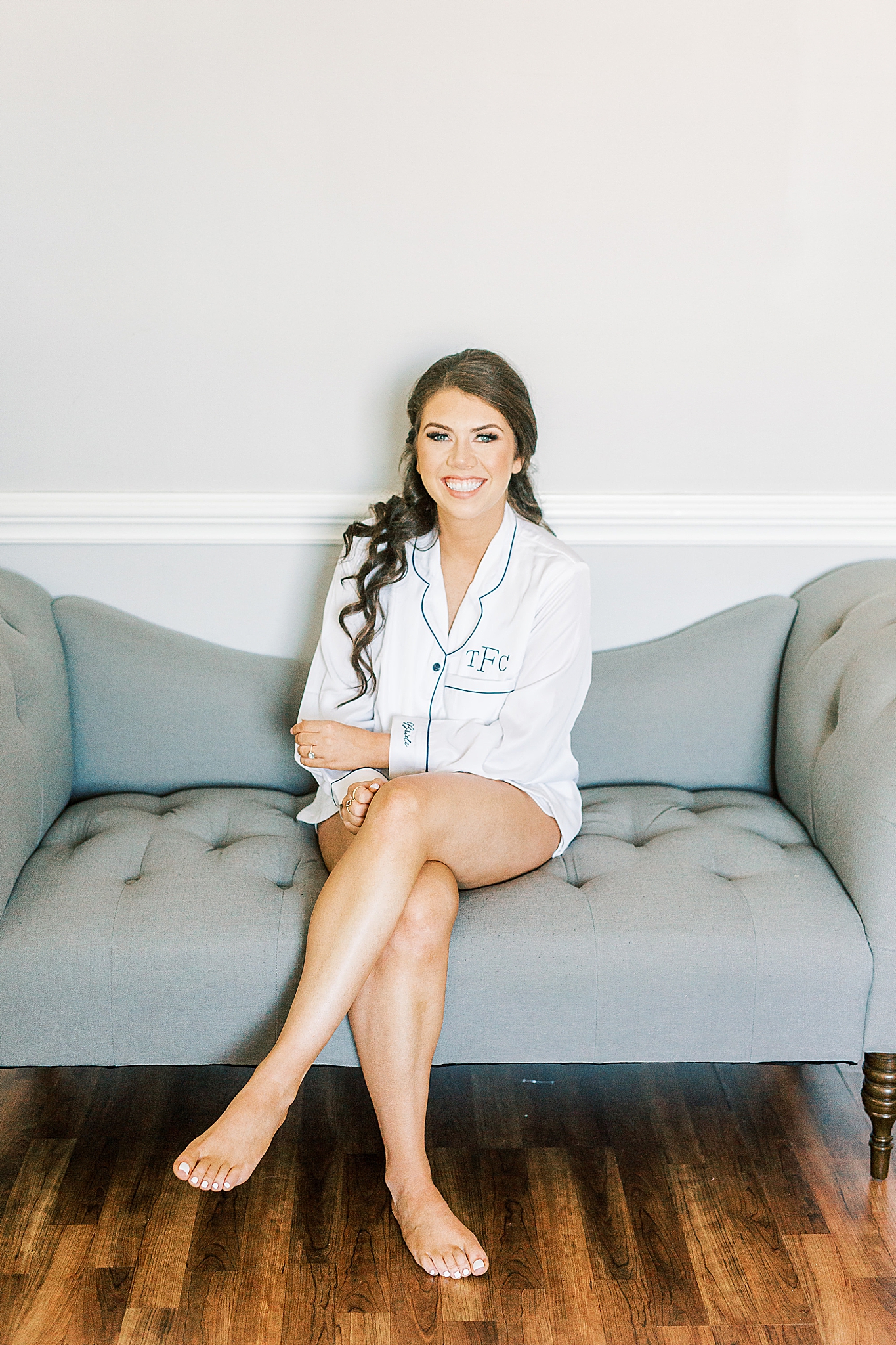 bride prepares for Separk Mansion wedding