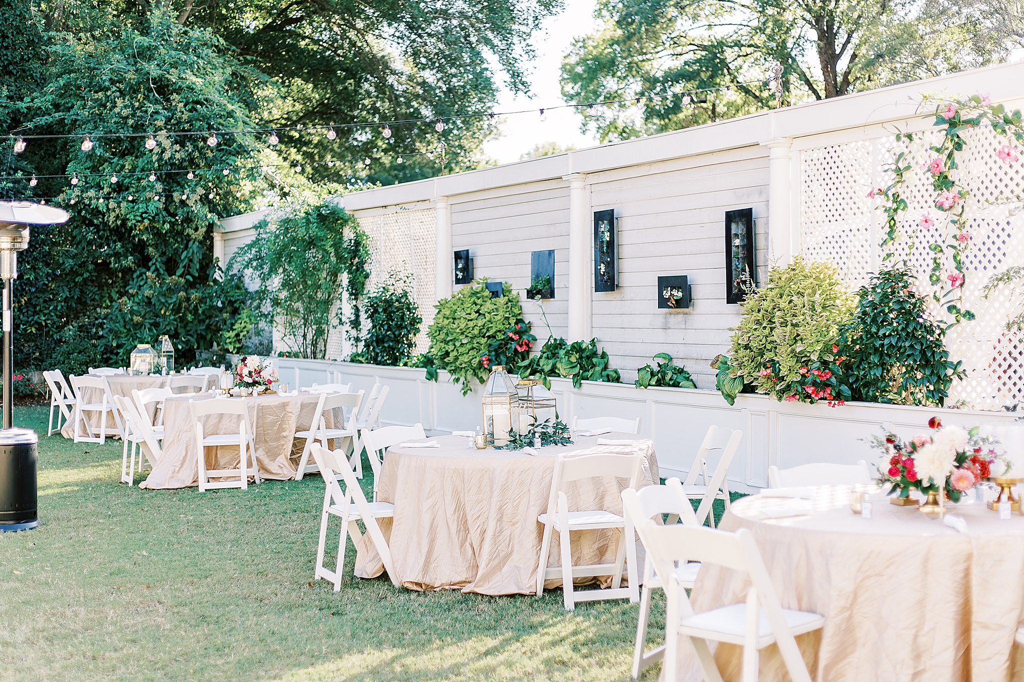 intimate Dinner Party Wedding reception