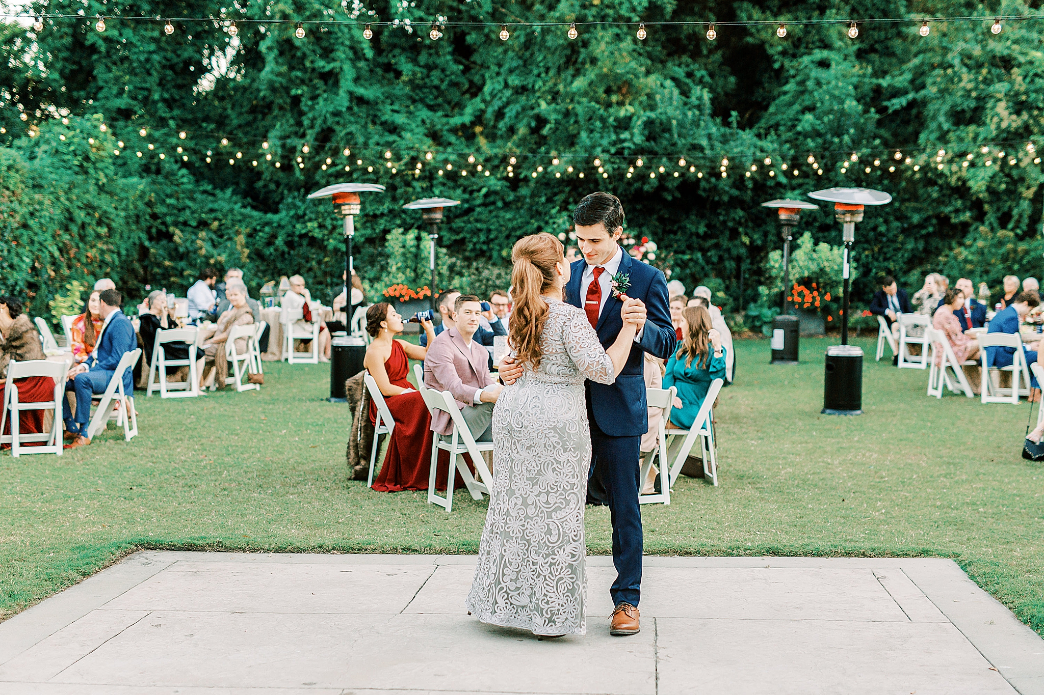 mother son dance at Separk Mansion reception