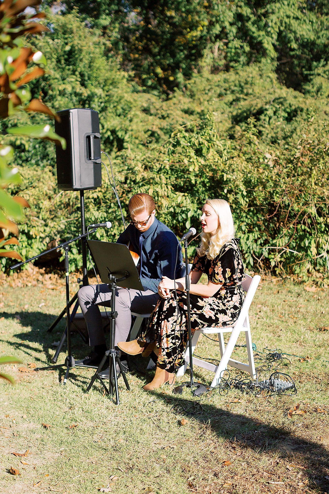 North Carolina wedding ceremony at Ritchie Hill