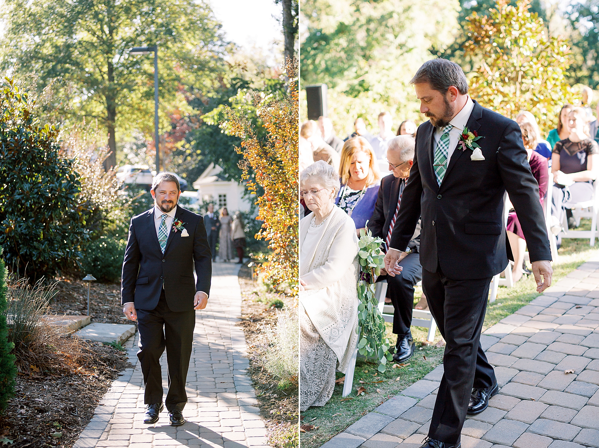 North Carolina wedding ceremony at Ritchie Hill