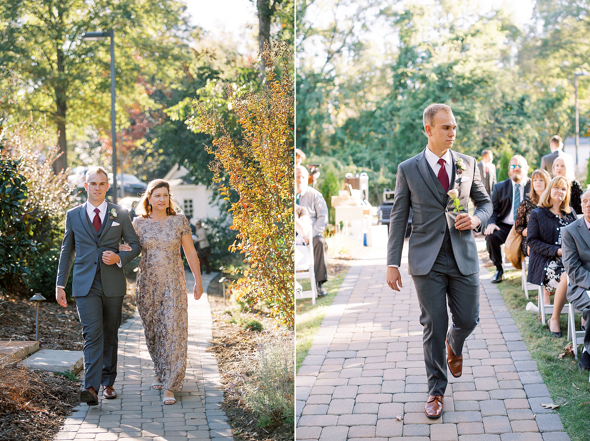 North Carolina wedding ceremony at Ritchie Hill