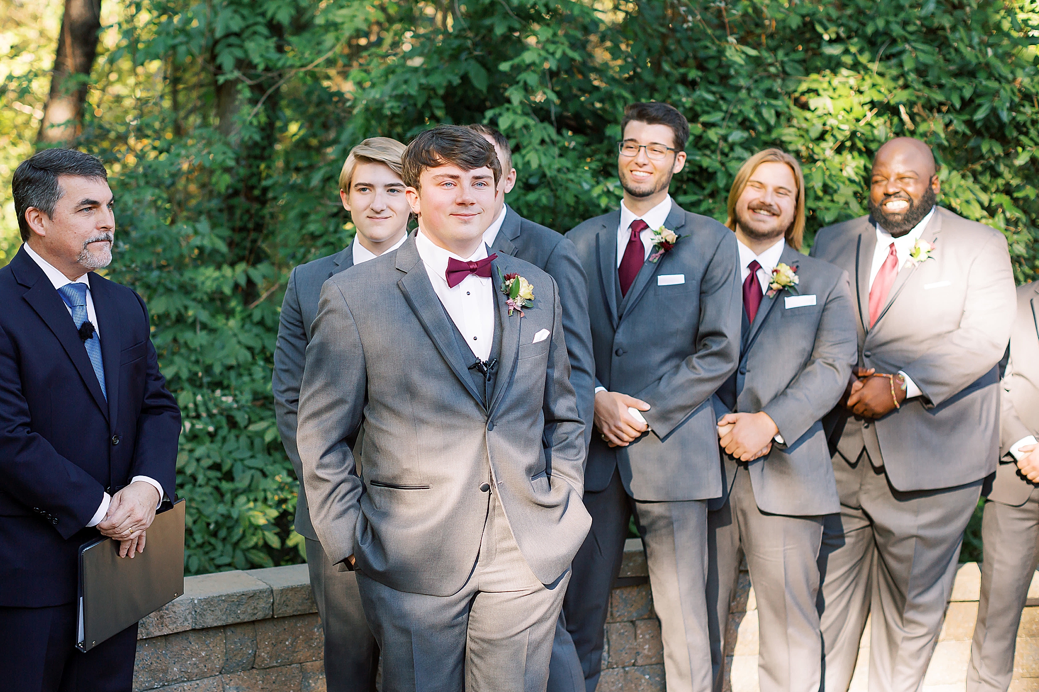 North Carolina wedding ceremony at Ritchie Hill