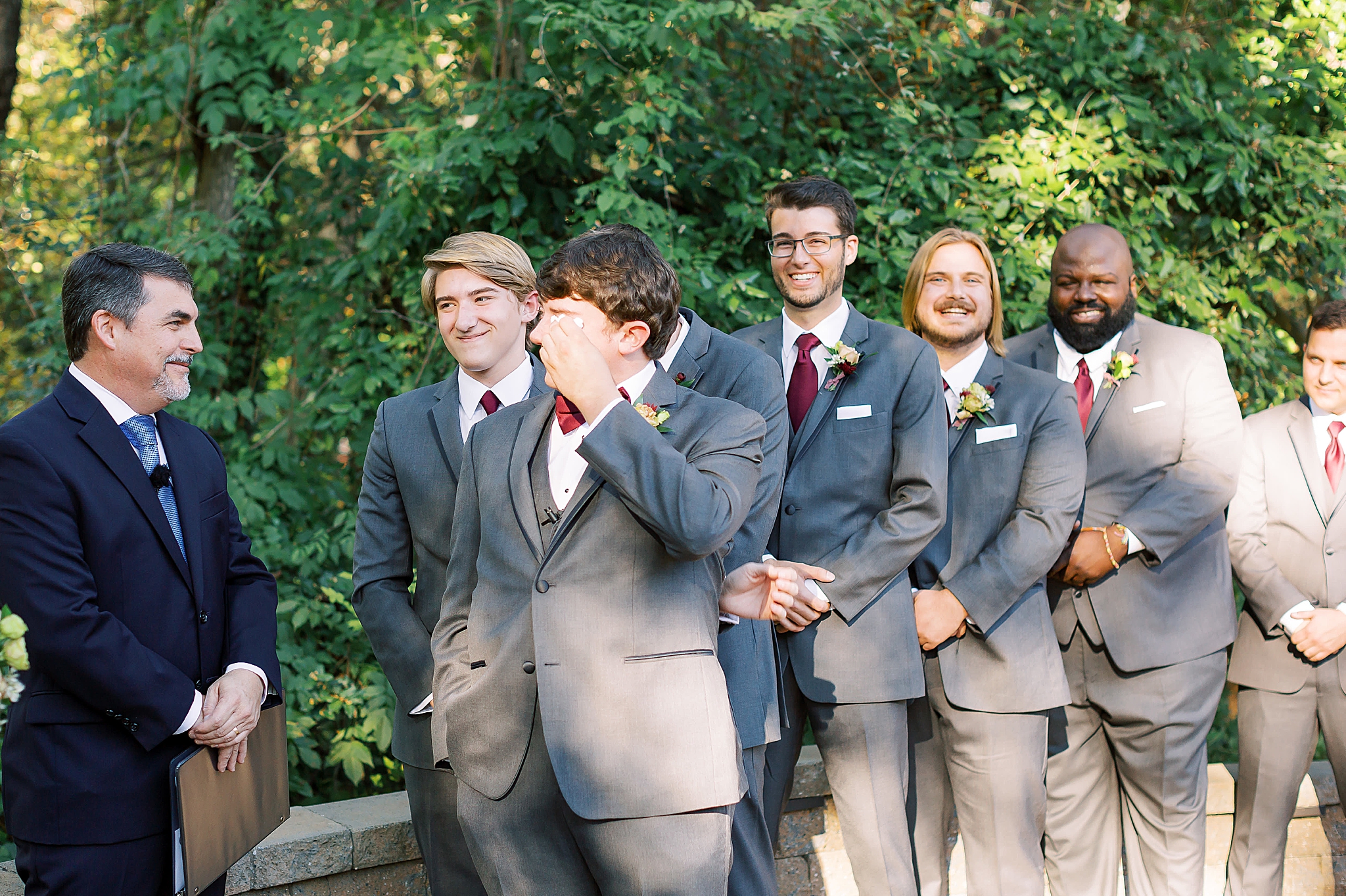 North Carolina wedding ceremony at Ritchie Hill