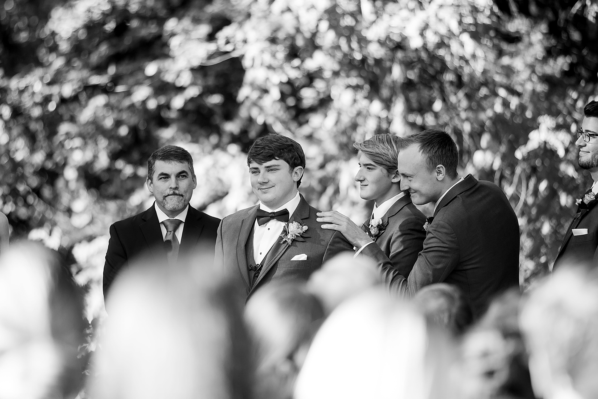 North Carolina wedding ceremony at Ritchie Hill
